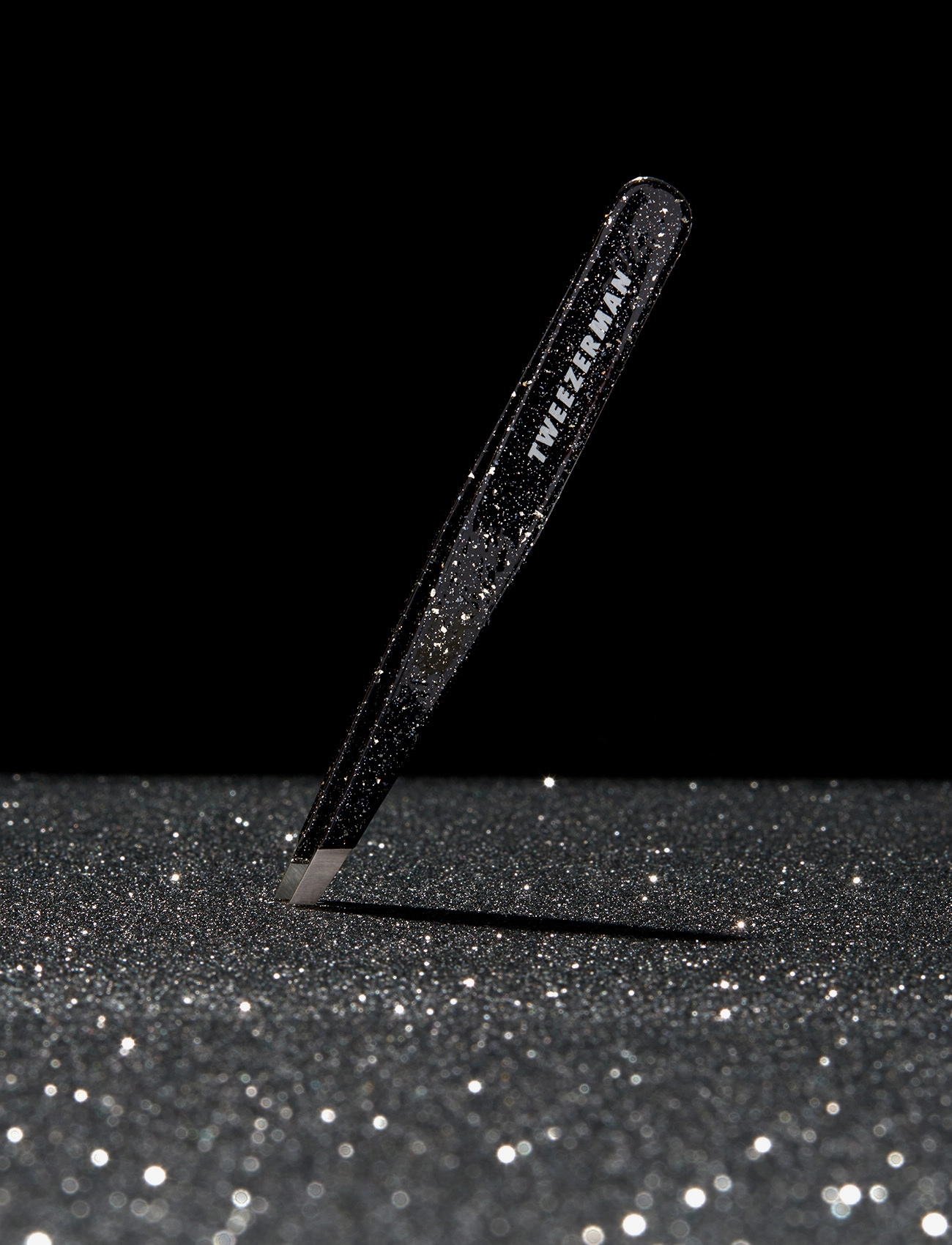 Tweezerman - Slant Tweezer Sparkling Black Anniversary - makeup - no colour - 3