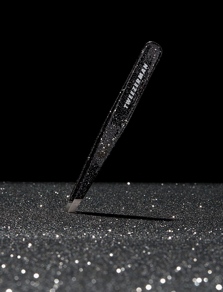 Tweezerman - Slant Tweezer Sparkling Black Anniversary - makeup - no colour - 3