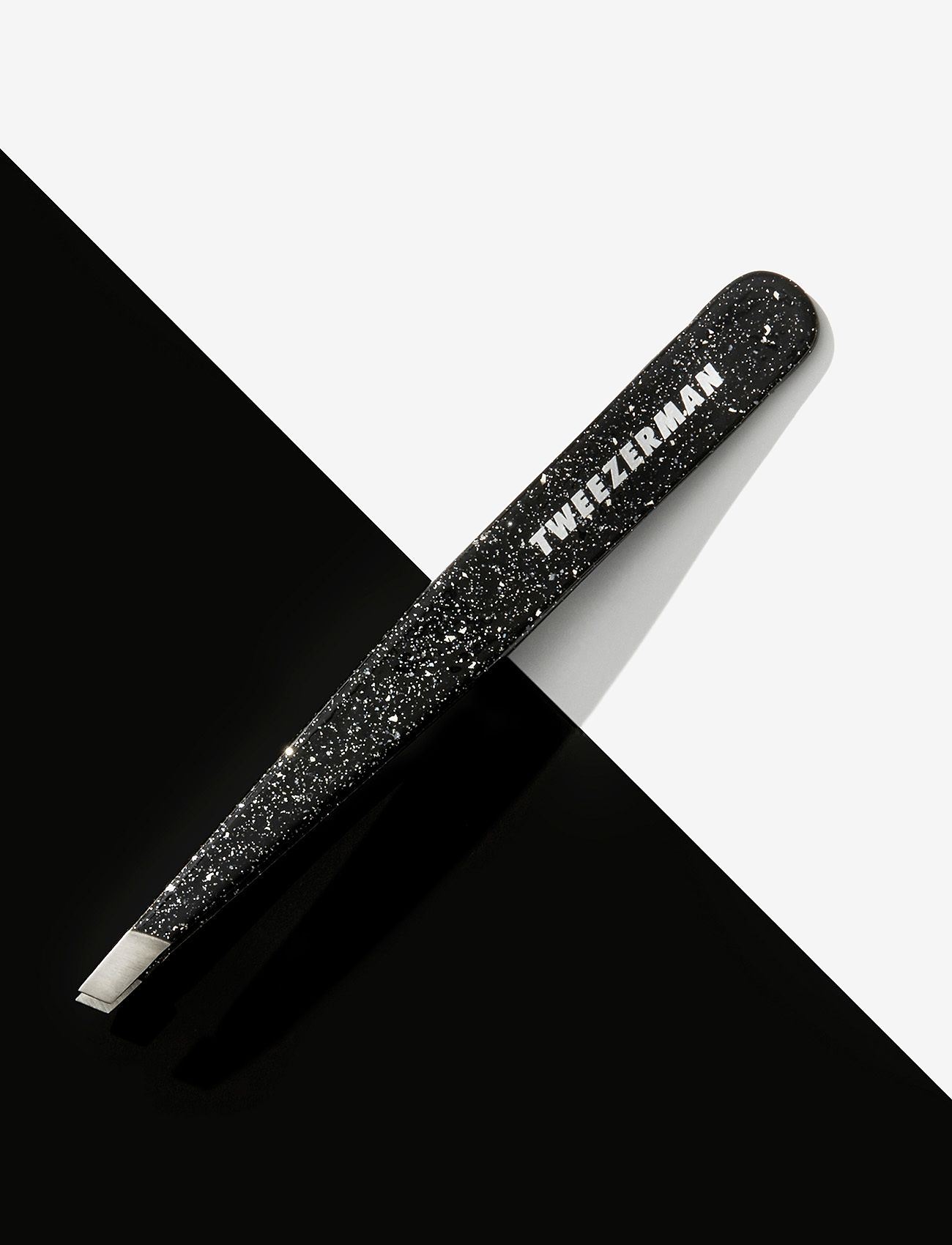 Tweezerman - Slant Tweezer Sparkling Black Anniversary - makeup - no colour - 4
