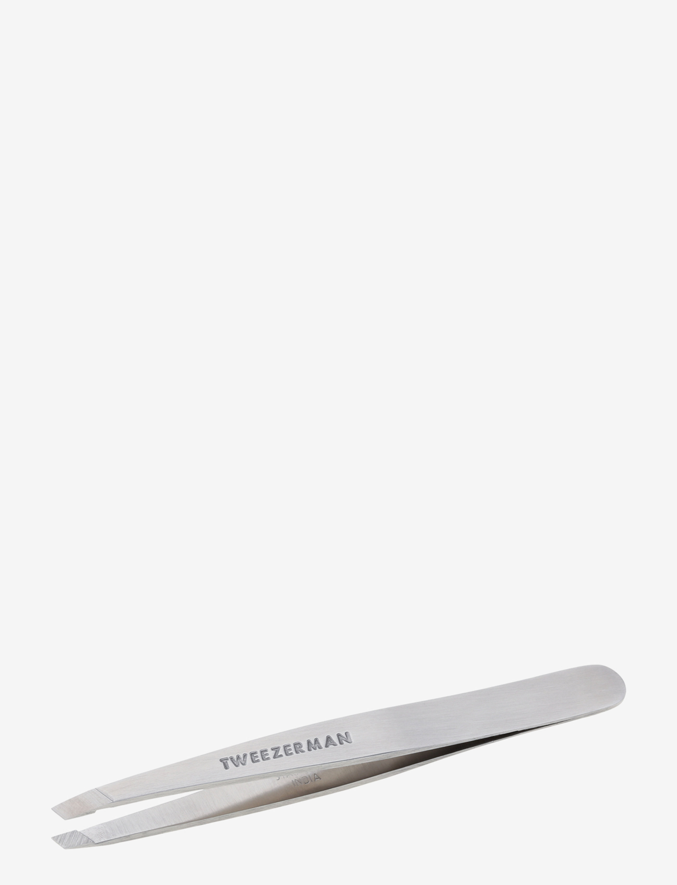 Tweezerman Slant Tweezer Classic - Tweezerman - SILVER / clear