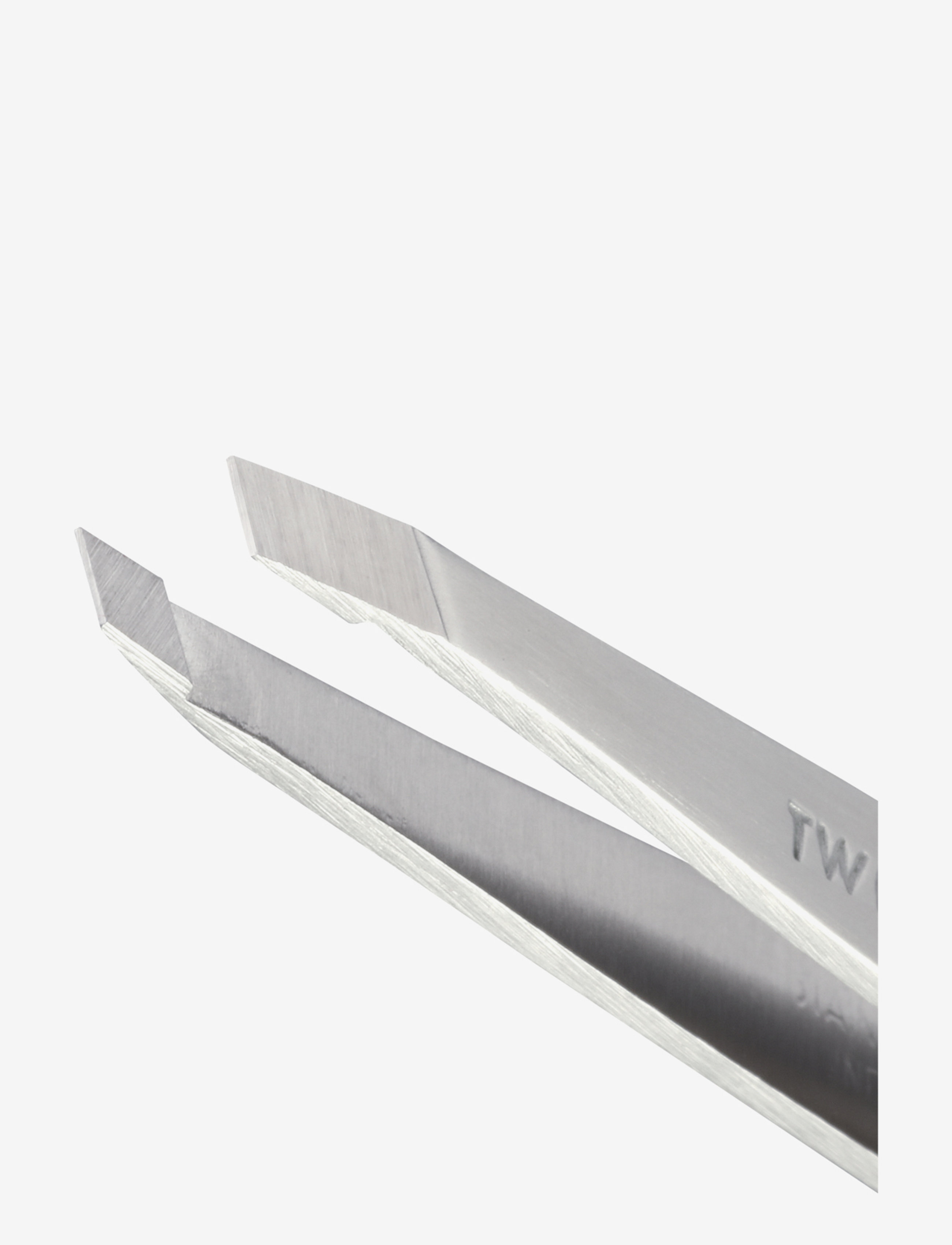Tweezerman - Slant Tweezer Classic - smink - silver - 3