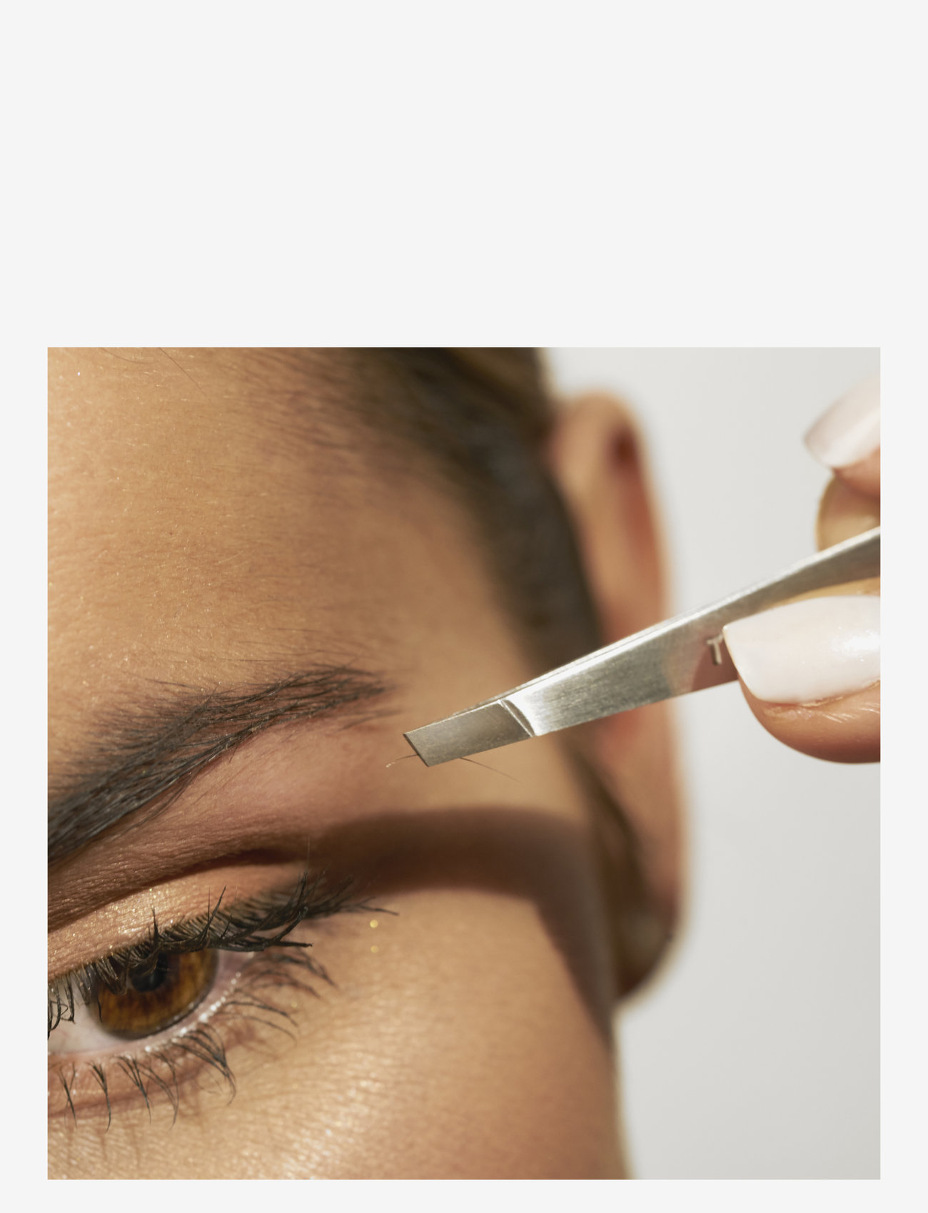 Tweezerman - Slant Tweezer Classic - smink - silver - 4