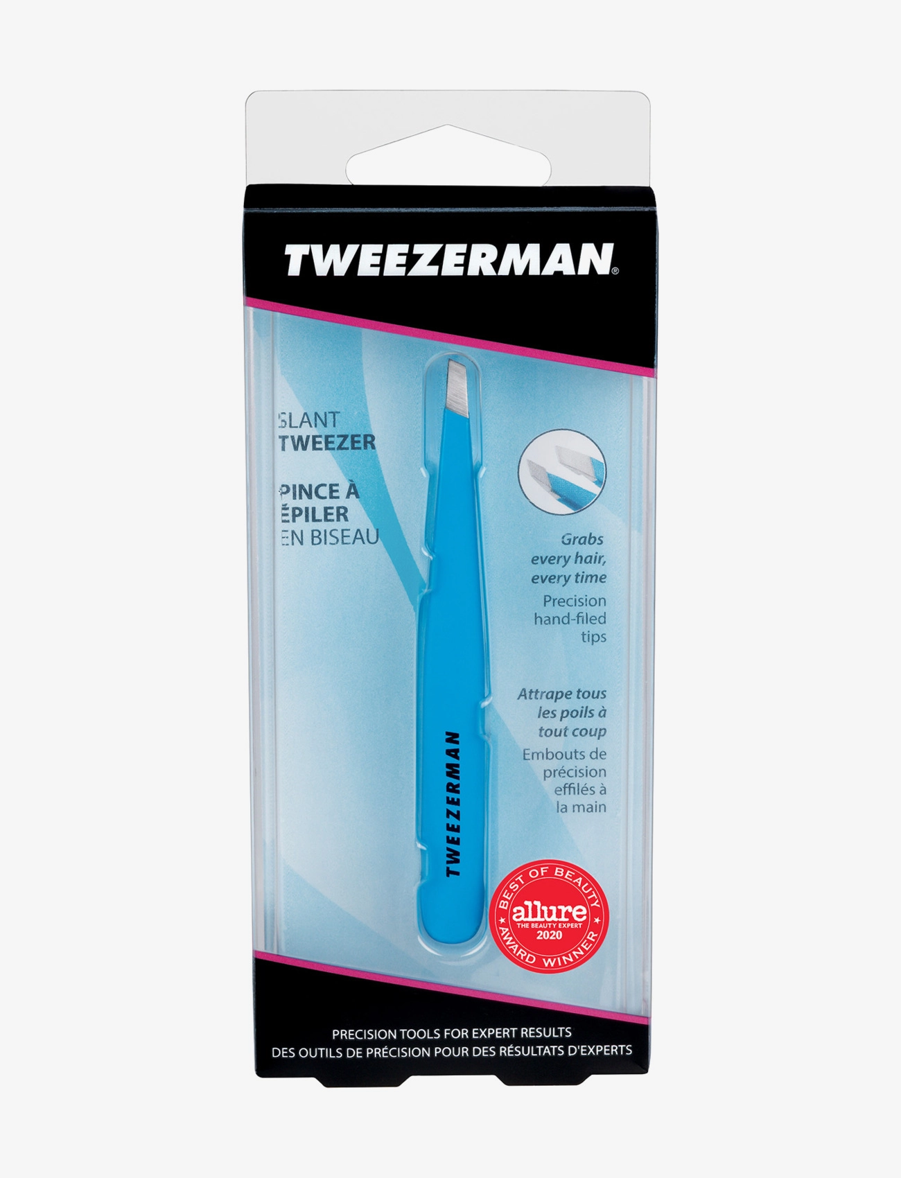 Tweezerman - Slant Tweezer Blue Jewel - meikit - blue jewel - 4