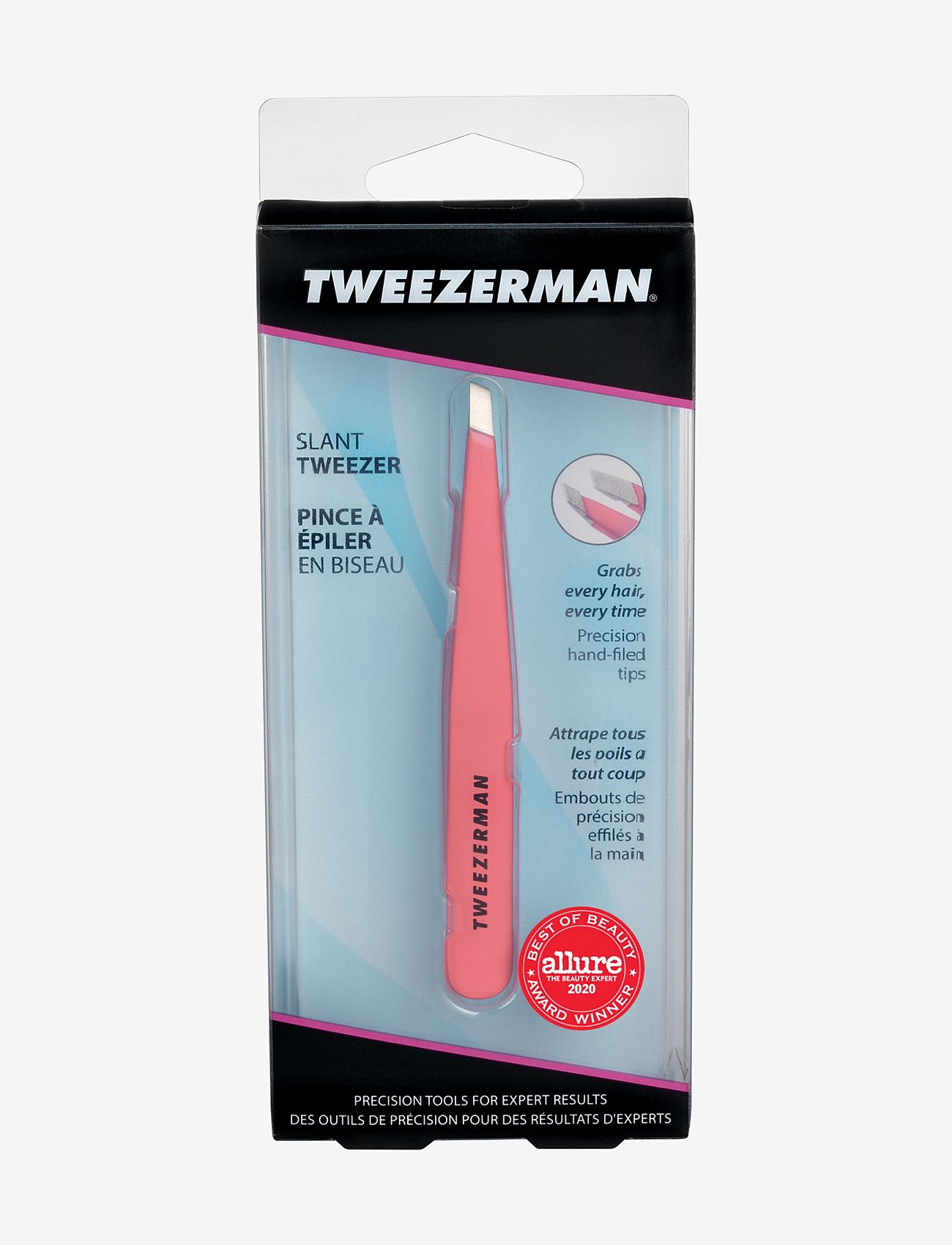 Tweezerman - Slant Tweezer Geranium - makeup - geranium - 5