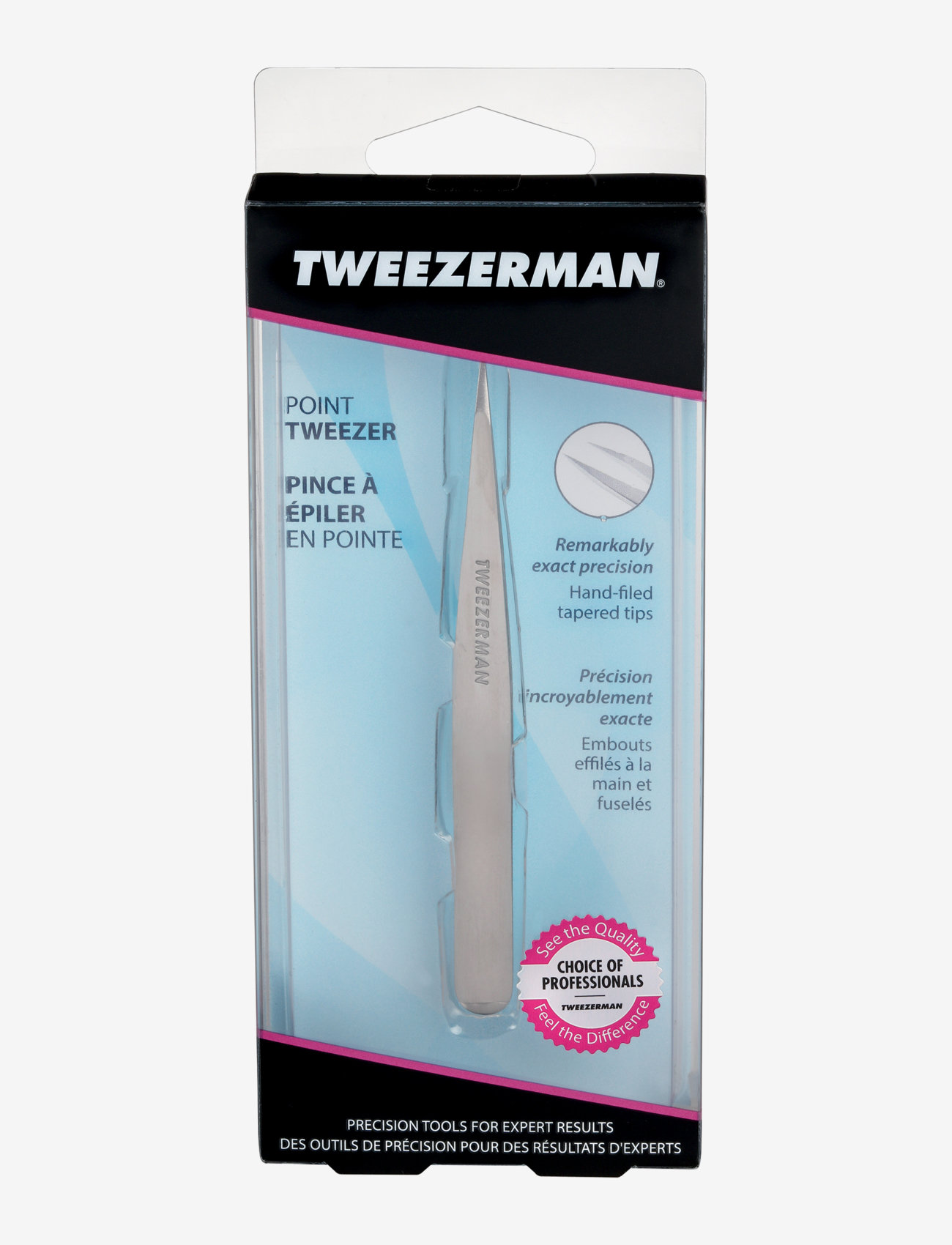 Tweezerman - Point Tweezer Classic - makeup - no color - 1