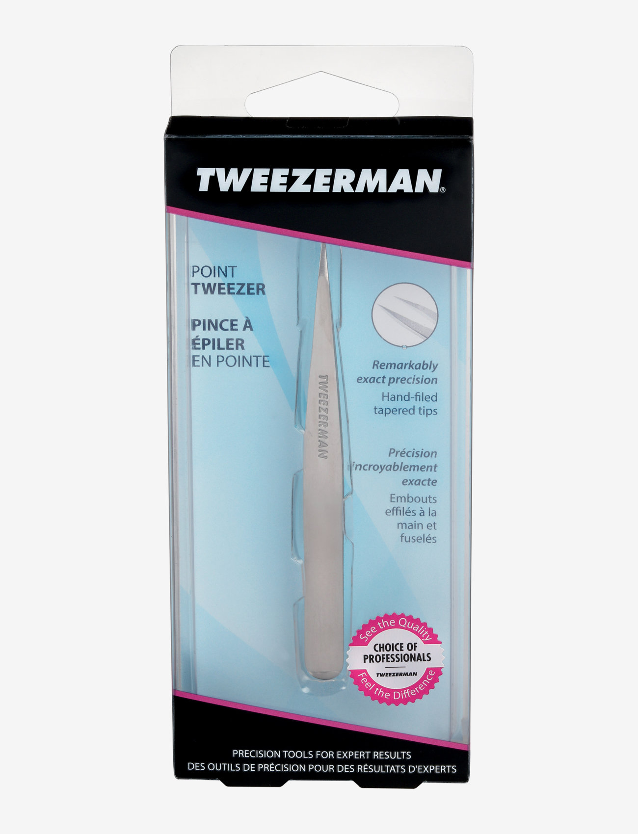Tweezerman - Point Tweezer Classic - tweezers - no color - 1