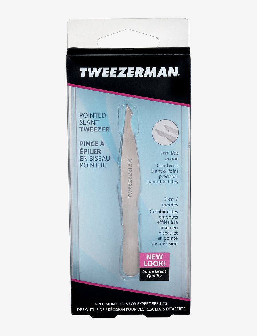 Tweezerman - Pointed Slant Tweezer - makeup - no color - 1