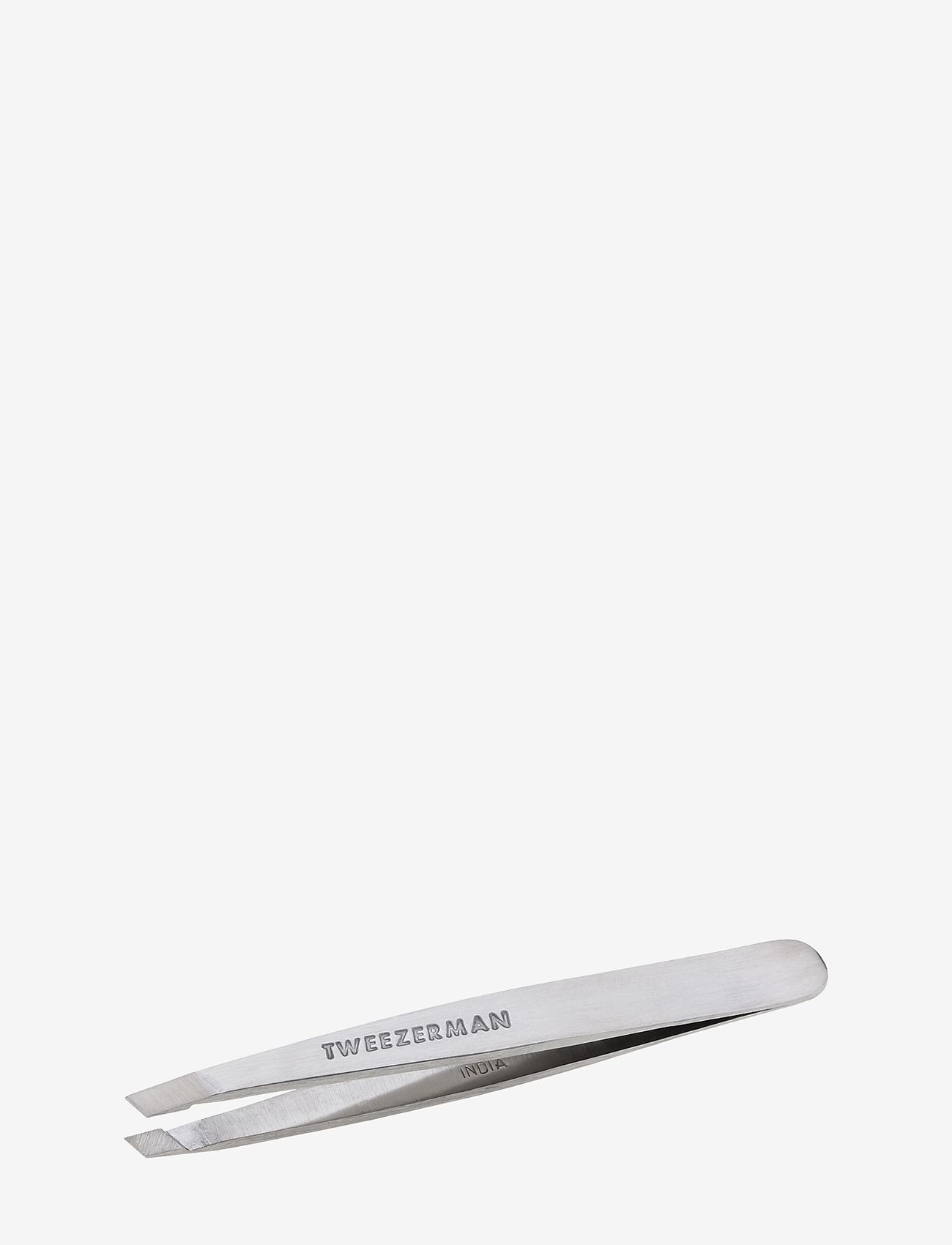 Tweezerman - Mini Slant Tweezer Classic Stainless - smink - silver - 1