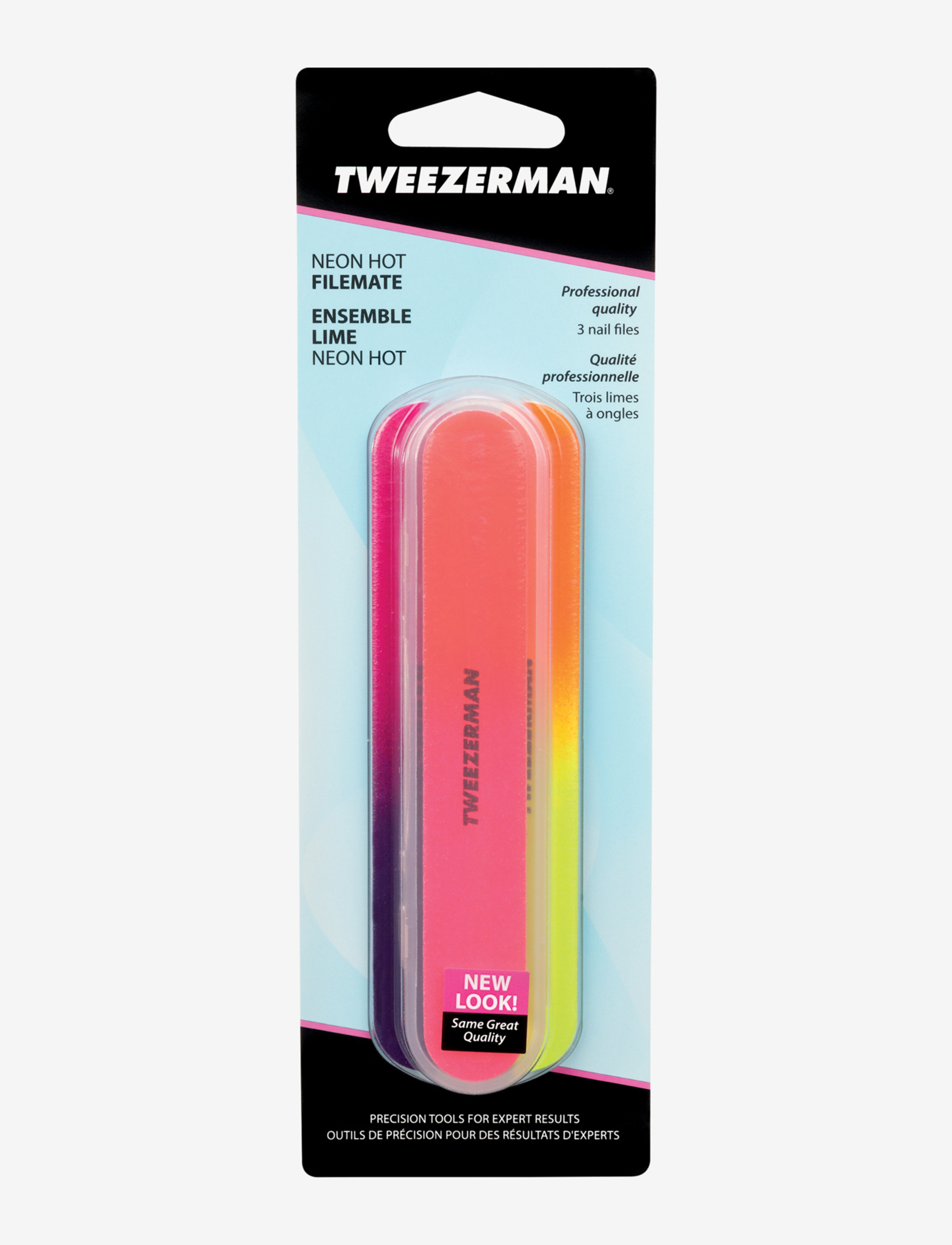 Tweezerman - Neon Filemates - festklær til outlet-priser - no color - 1