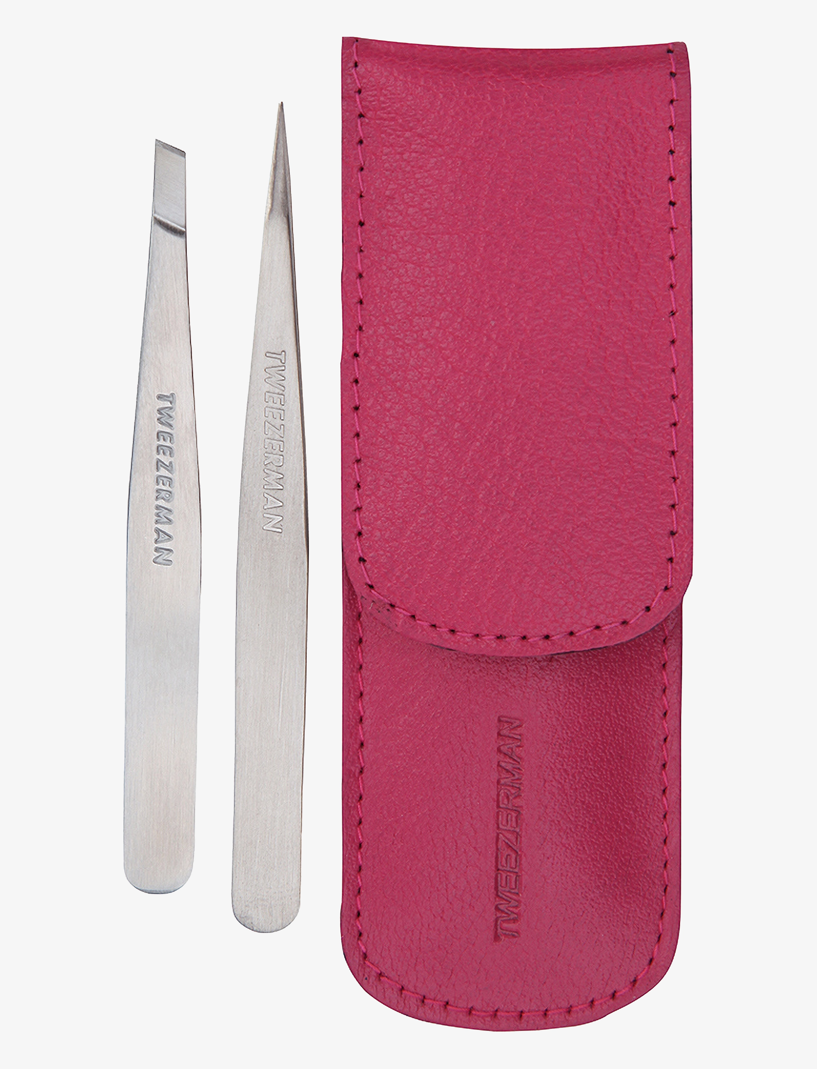 Tweezerman - Petite Tweeze Set With Pink Case - no color - 1