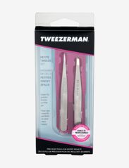 Tweezerman - Petite Tweeze Set With Pink Case - tweezers - no color - 3