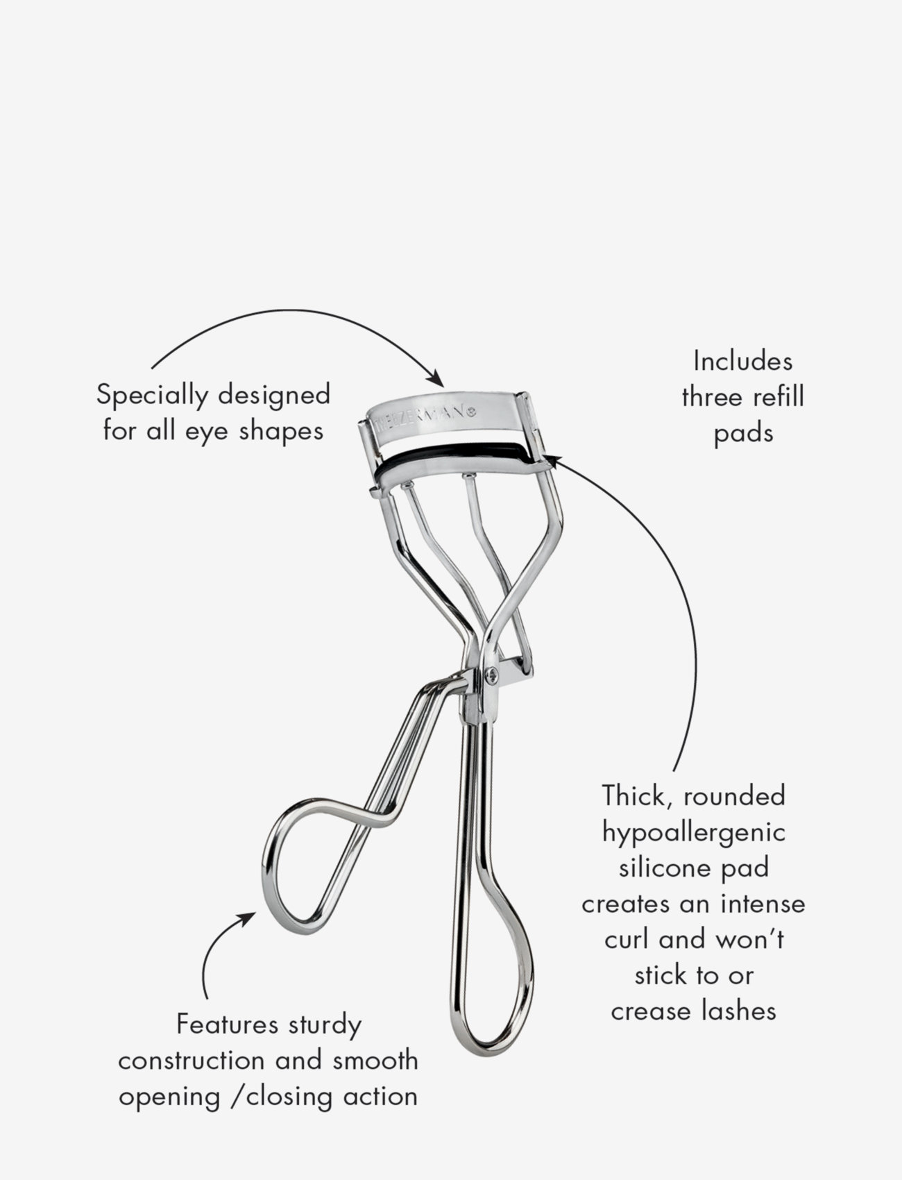 Tweezerman - Classic Lash Curler - julklappar under 300kr - no color - 2