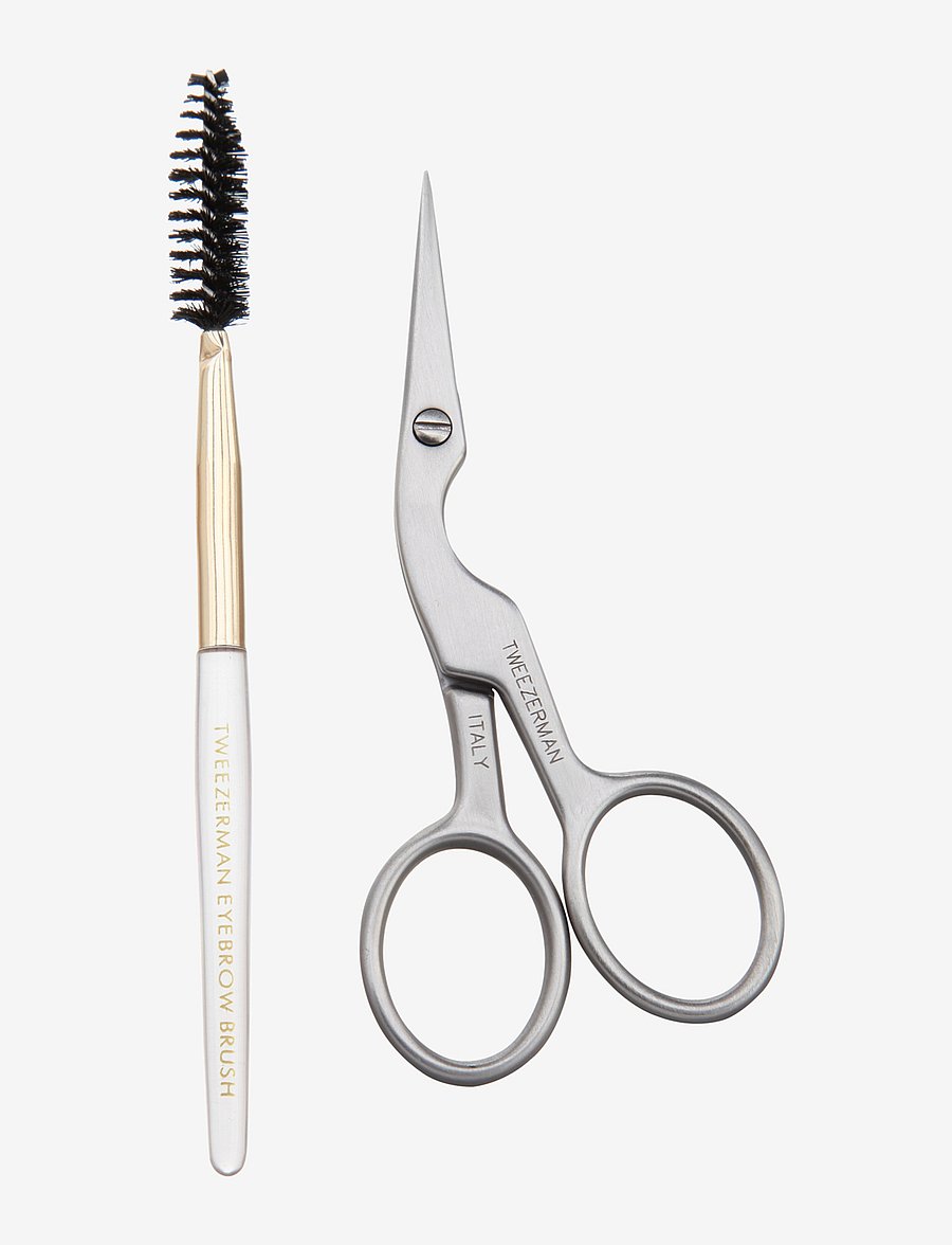 Tweezerman - Brow Shaping Scissors & Brush - smink - no color - 0