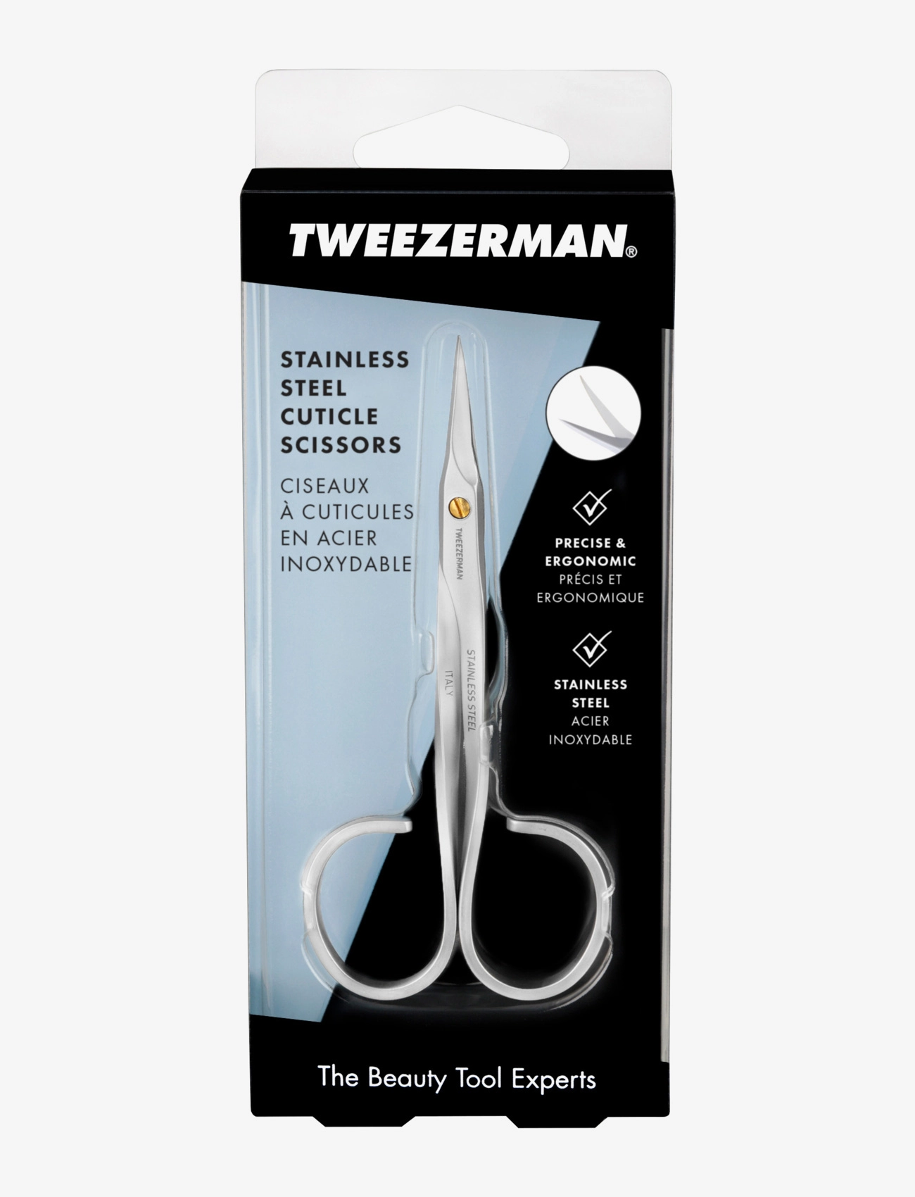 Tweezerman - Stainless Steel Cuticle Scissors - förðunarvörur - no colour - 2