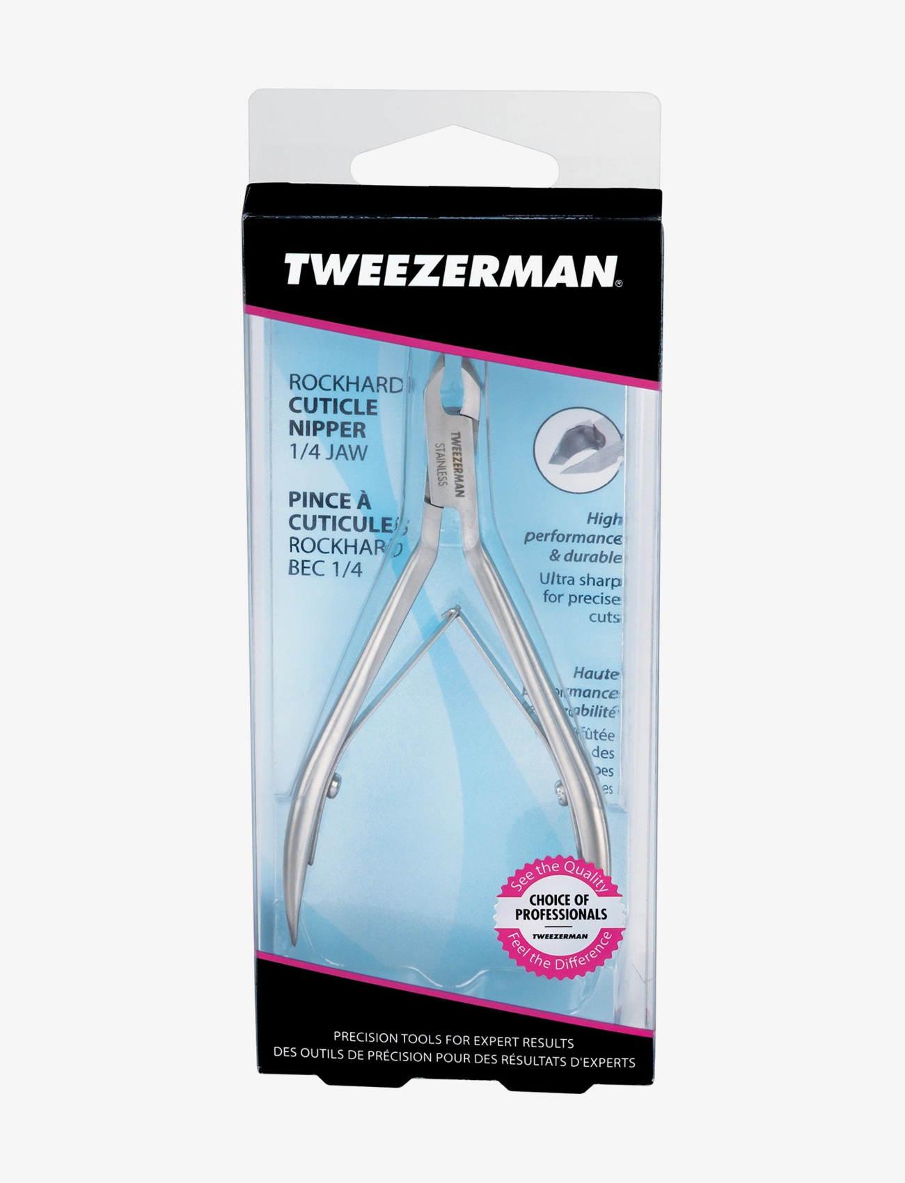 Tweezerman - Rockhard Cuticle Nipper - festtøj til outletpriser - no colour - 4