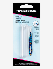 Tweezerman - Mini Slant Tweezer Blue Mosaic - tweezers - blue mosaic - 2