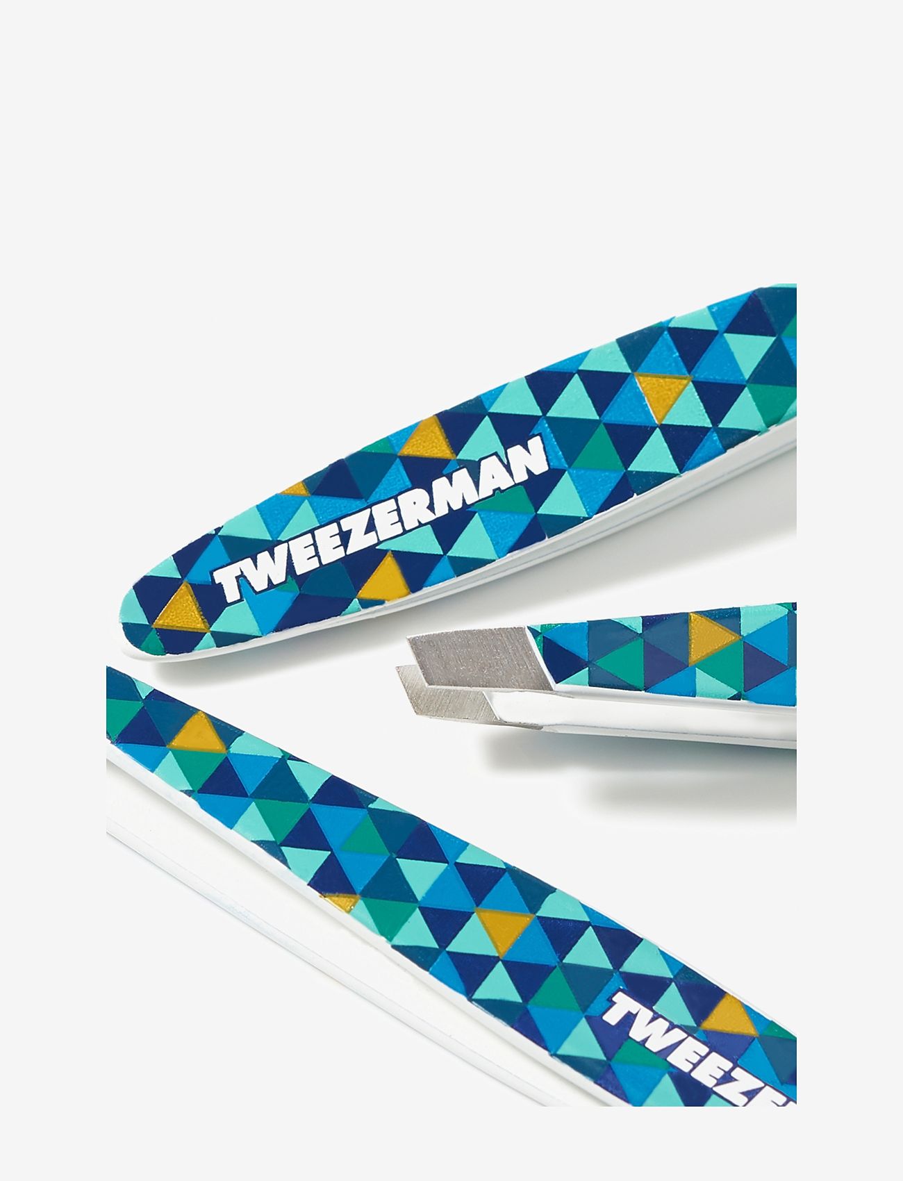 Tweezerman - Mini Slant Tweezer Blue Mosaic - julegaver under 300kr - blue mosaic - 3