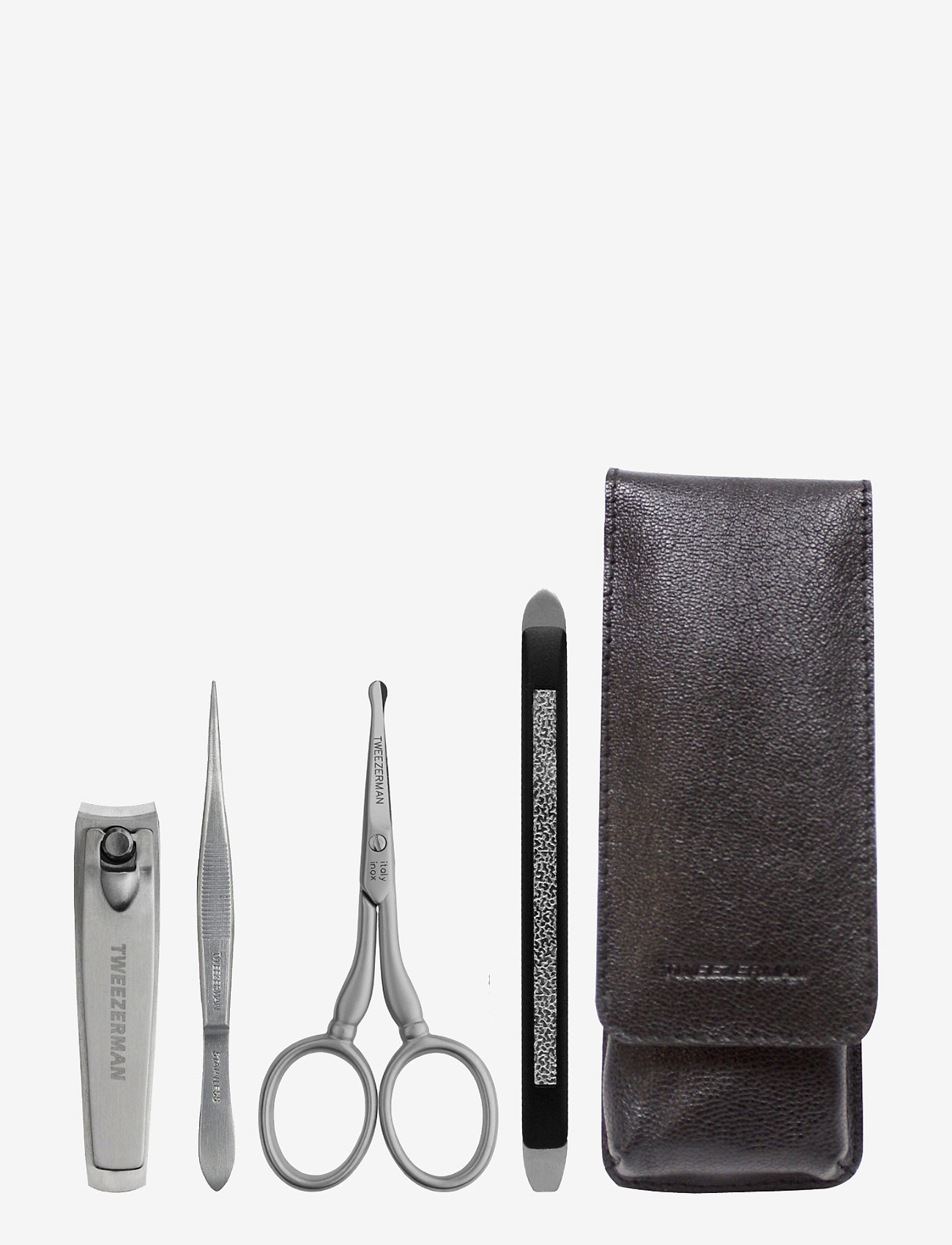 Tweezerman Essential Grooming Kit, Beard & Mustache, Nude, Str: ONE SIZE