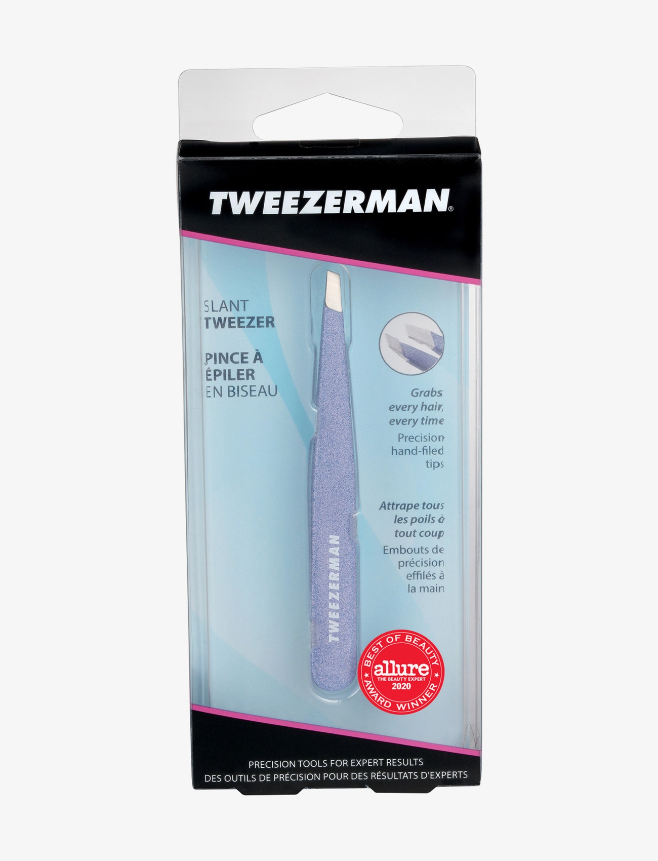 Tweezerman - Slant Tweezer Granite Sky - smink - granite sky - 5