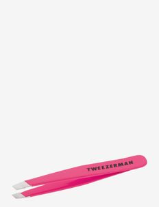Mini Slant Tweezer Neon Pink, Tweezerman