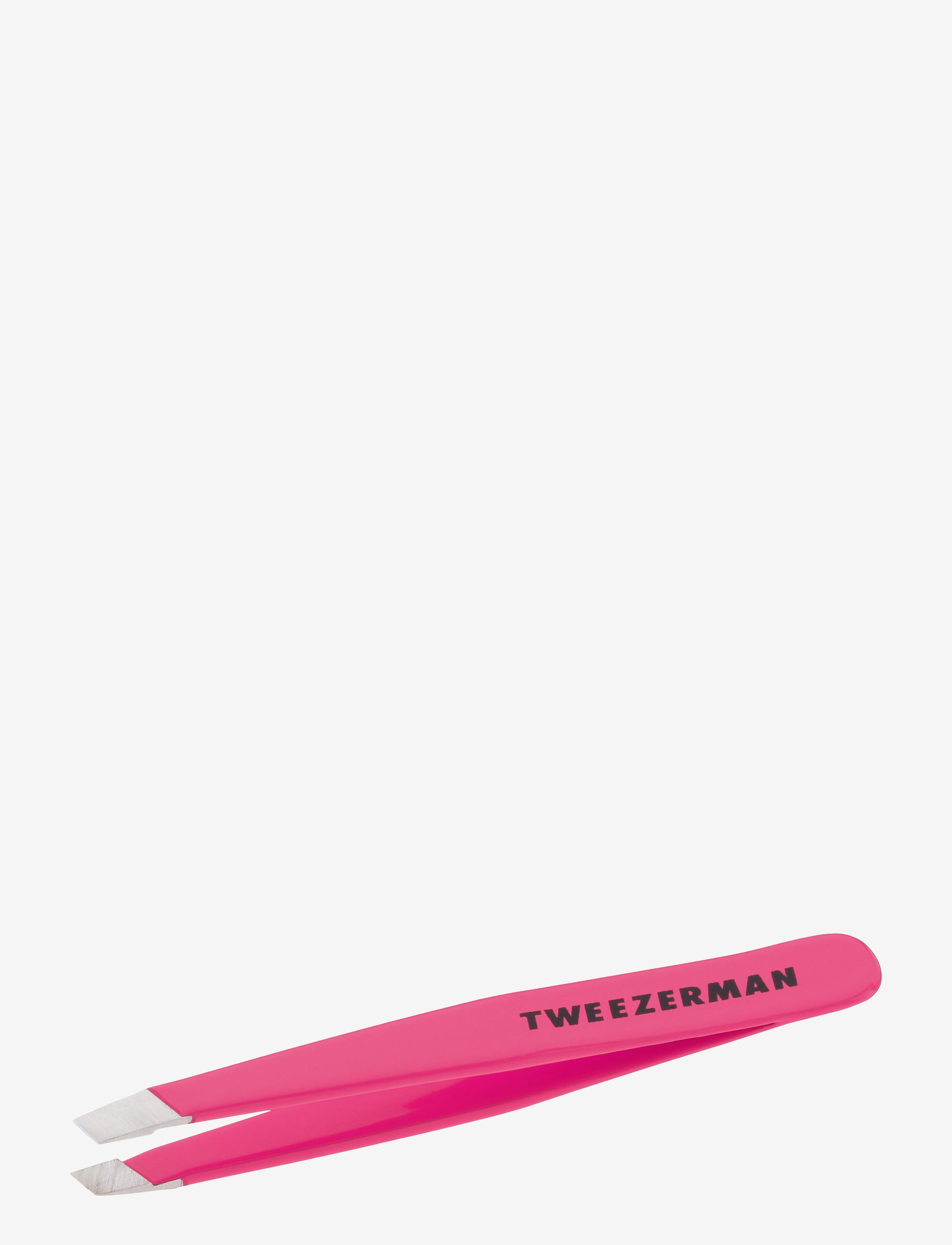 Tweezerman Mini Slant Tweezer Flamingo - Tweezerman - FLAMINGO PINK / pink/rose