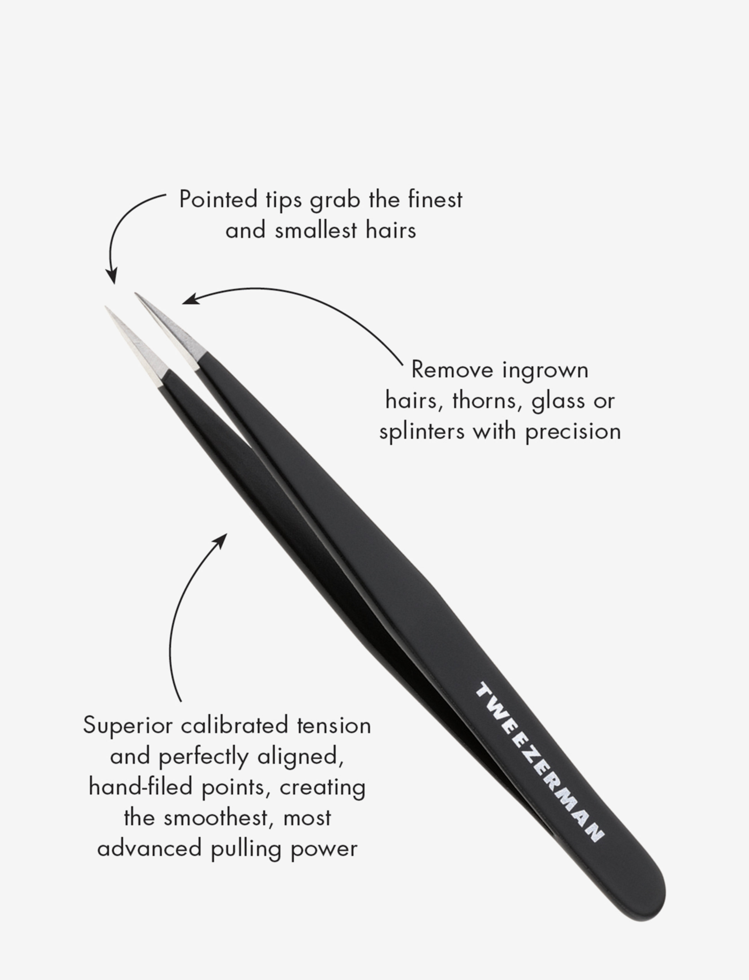 Tweezerman - Point Tweezer Midnight Sky - smink - no color - 2
