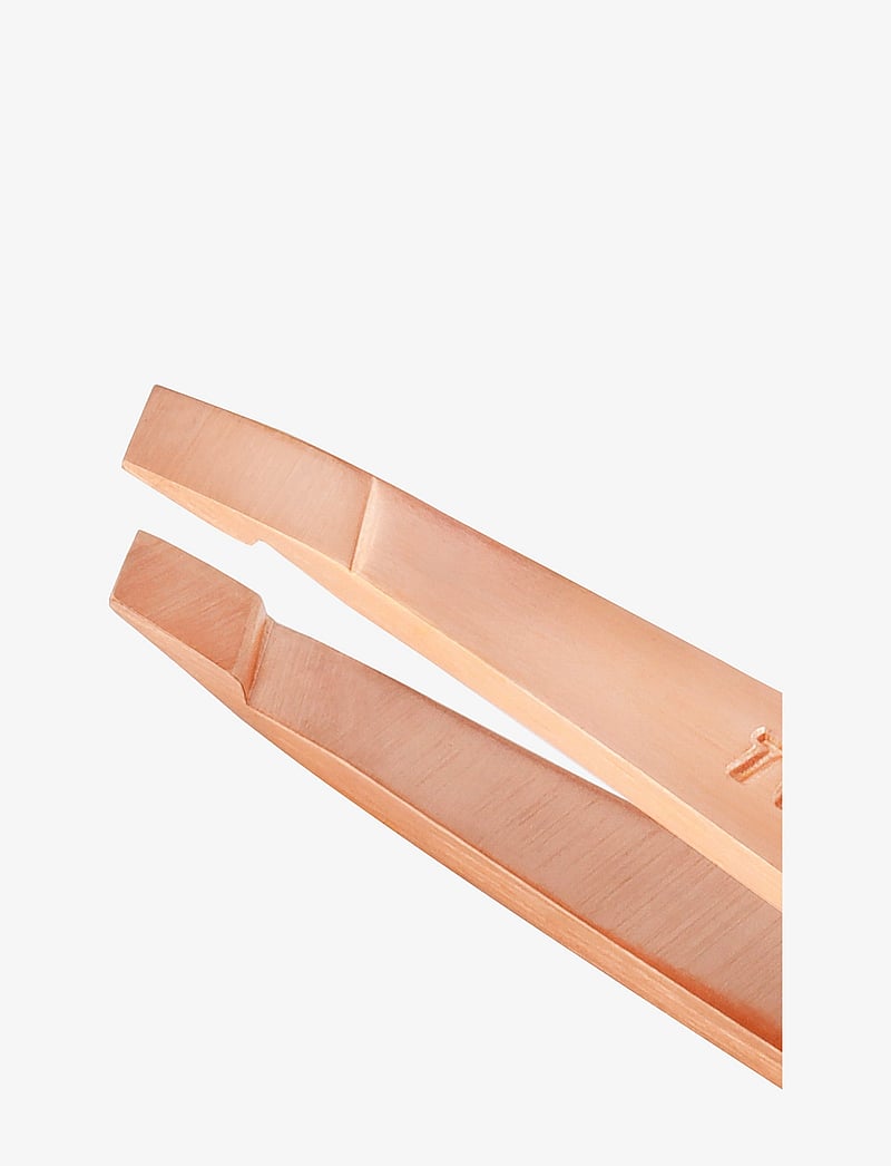 Tweezerman - Mini Slant Tweezer Rose Gold - makeup - rose gold - 1
