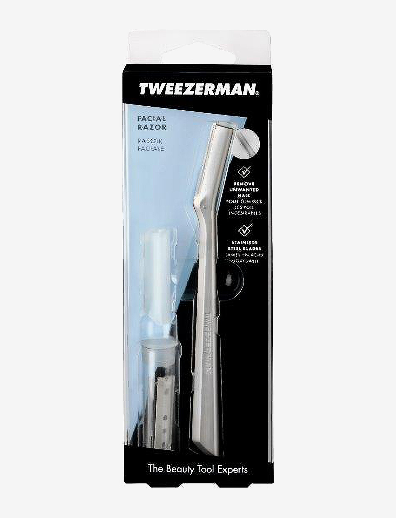 Tweezerman - Facial Razor Retail - lägsta priserna - clear - 2