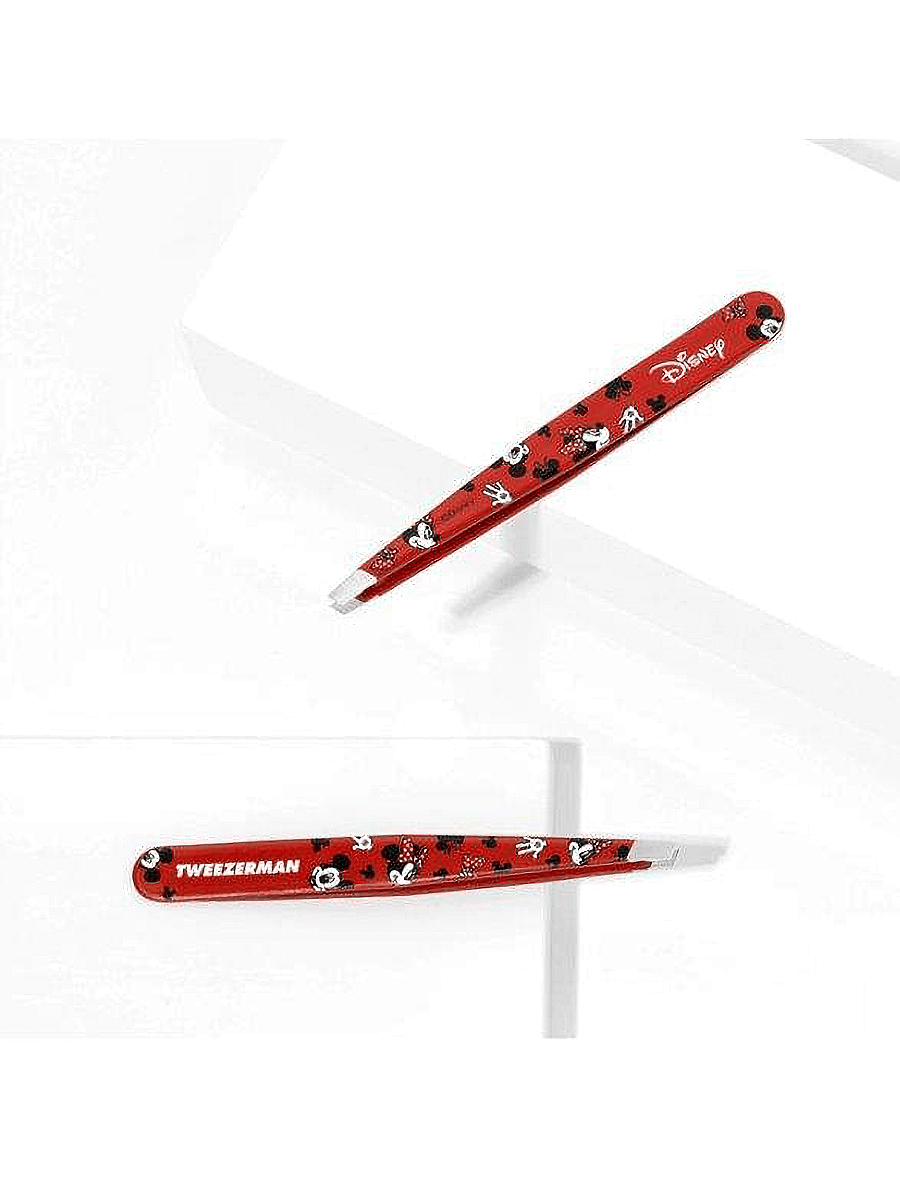 Tweezerman - Mickey & Minnie Mouse We Got Ears Slant Tweezer - makeup - mickey and minnie red - 2