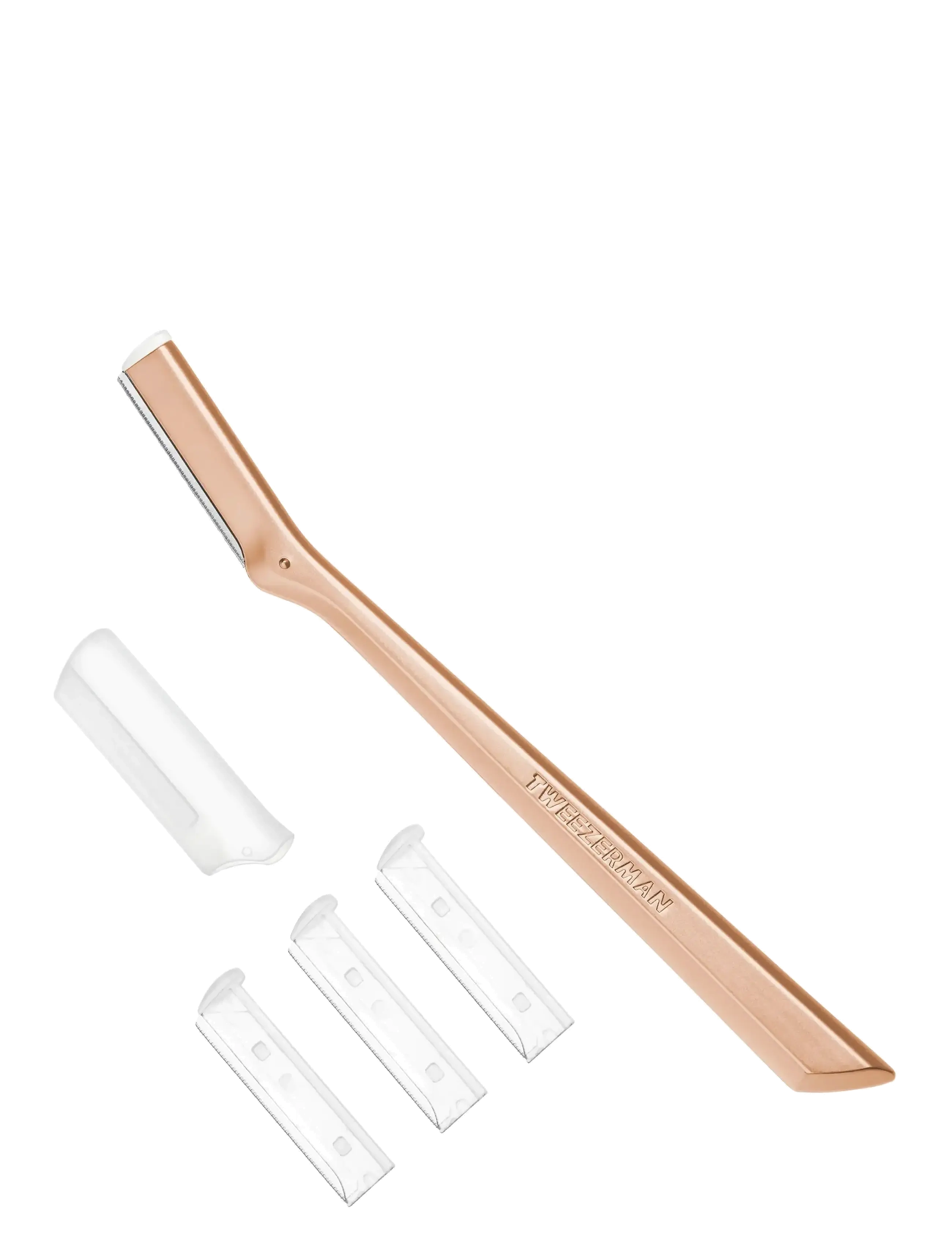 Tweezerman Facial Razor, One Size, Gold, Skin Care > Skincare Accessories, Dame