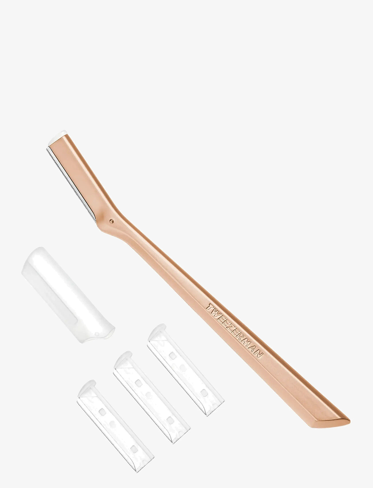 Tweezerman - Facial Razor - barberskrabere - rose gold - 0