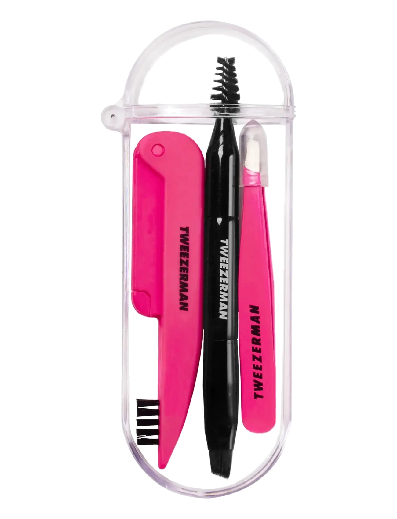 Tweezerman Retail Mini Brow Rescue Kit - Boozt Beauty Heroes - CLEAR / undefined