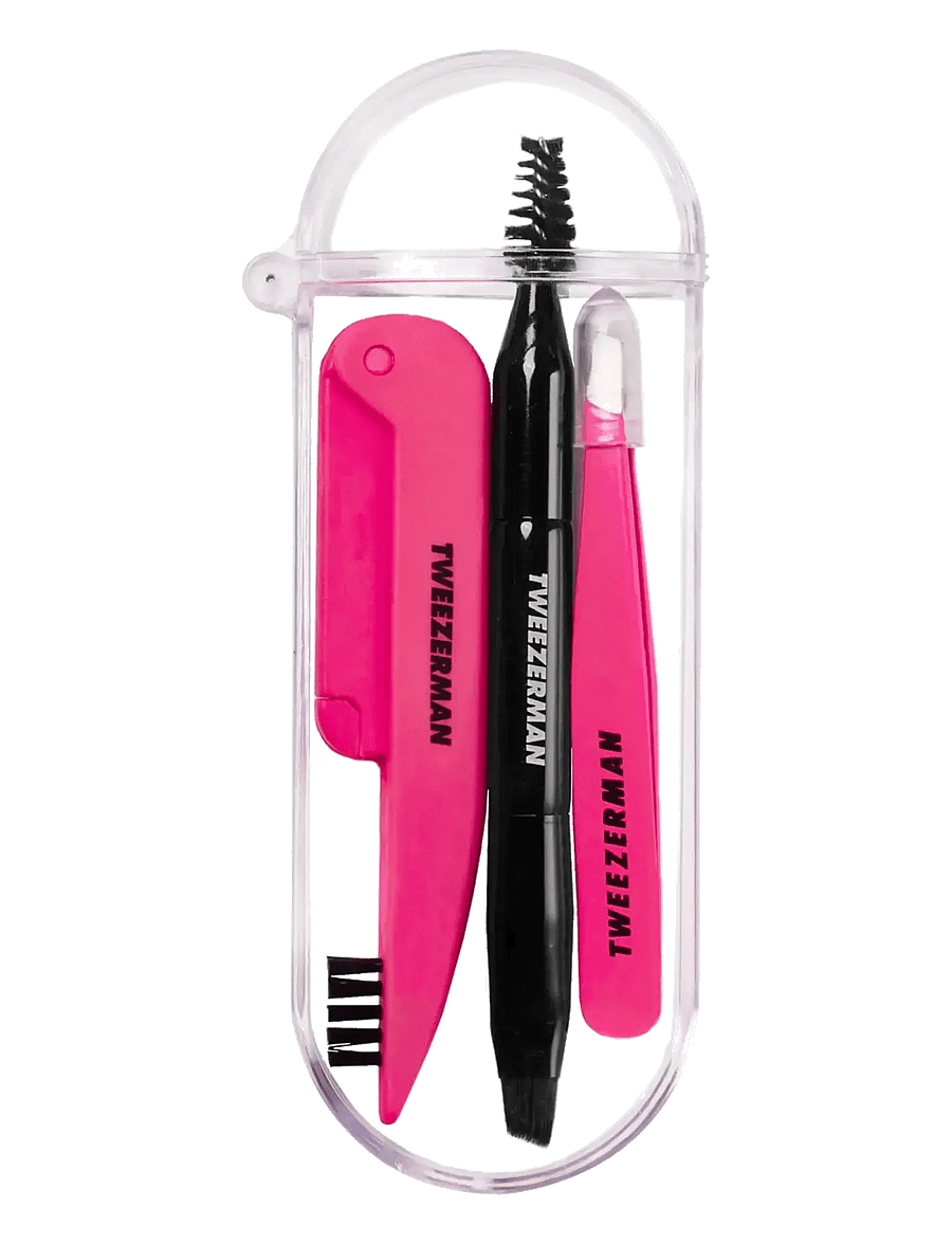 Tweezerman - Retail Mini Brow Rescue Kit - smink - clear - 0