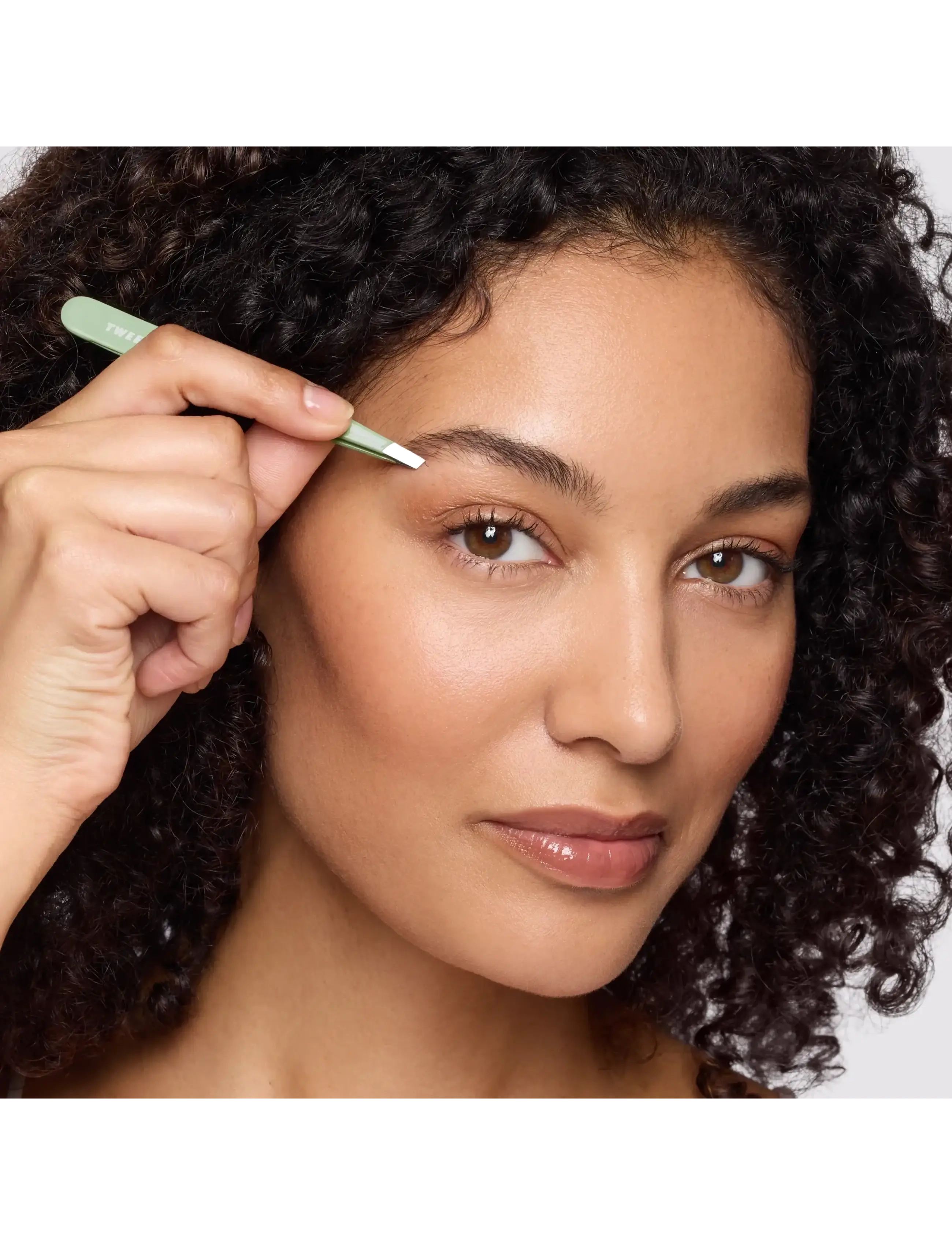 Tweezerman Retail Pistachio Full Slant Tweezer ögonsmink dam – bild 4