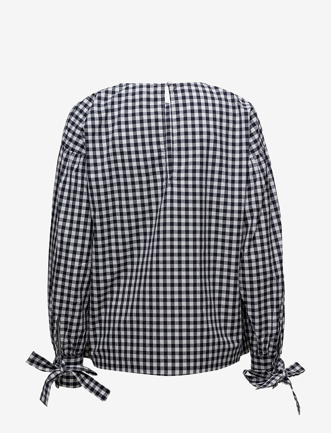 Twist & Tango - Stephanie Blouse - navy check - 1