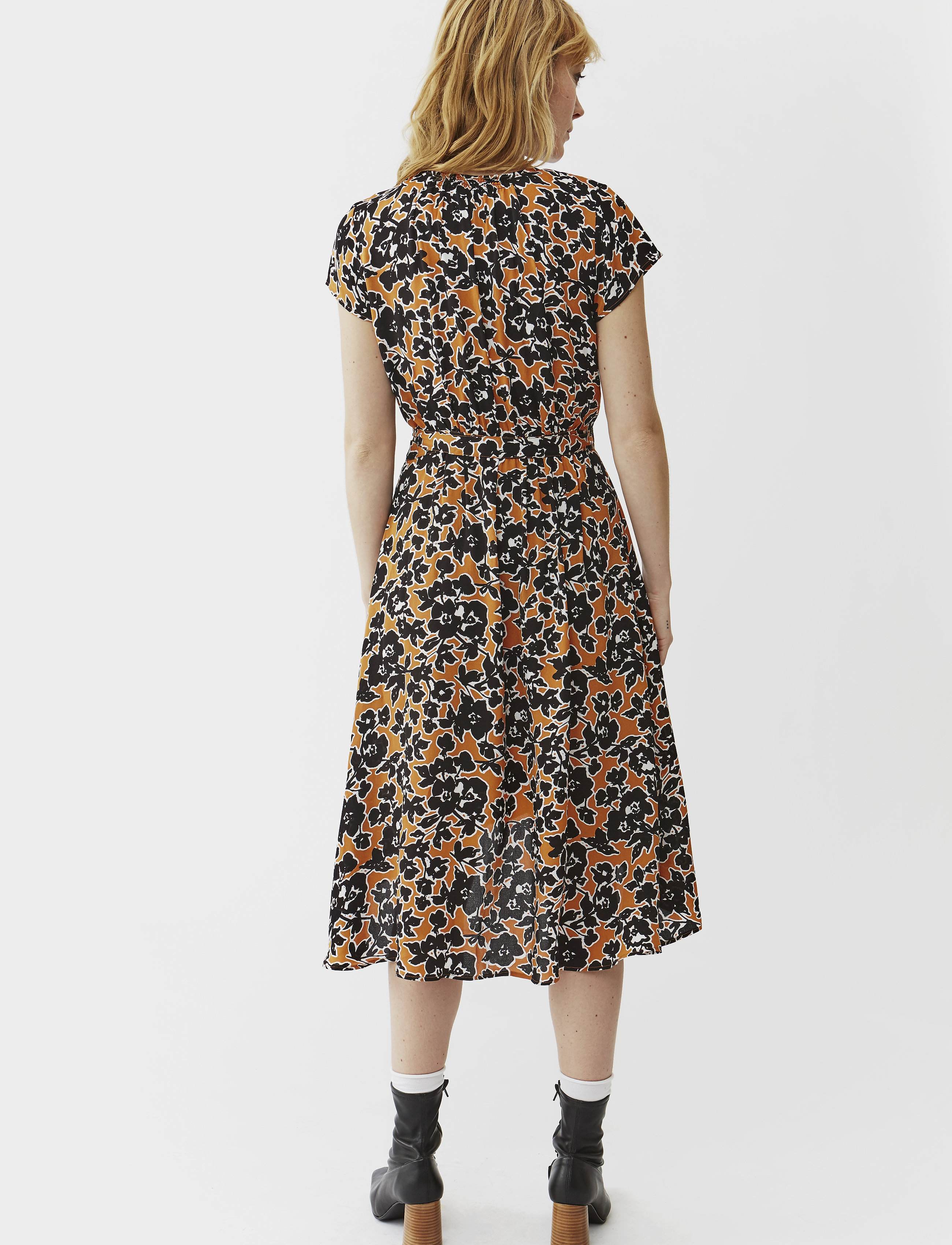 Twist & Tango - Hilma Dress - golden flower - 3