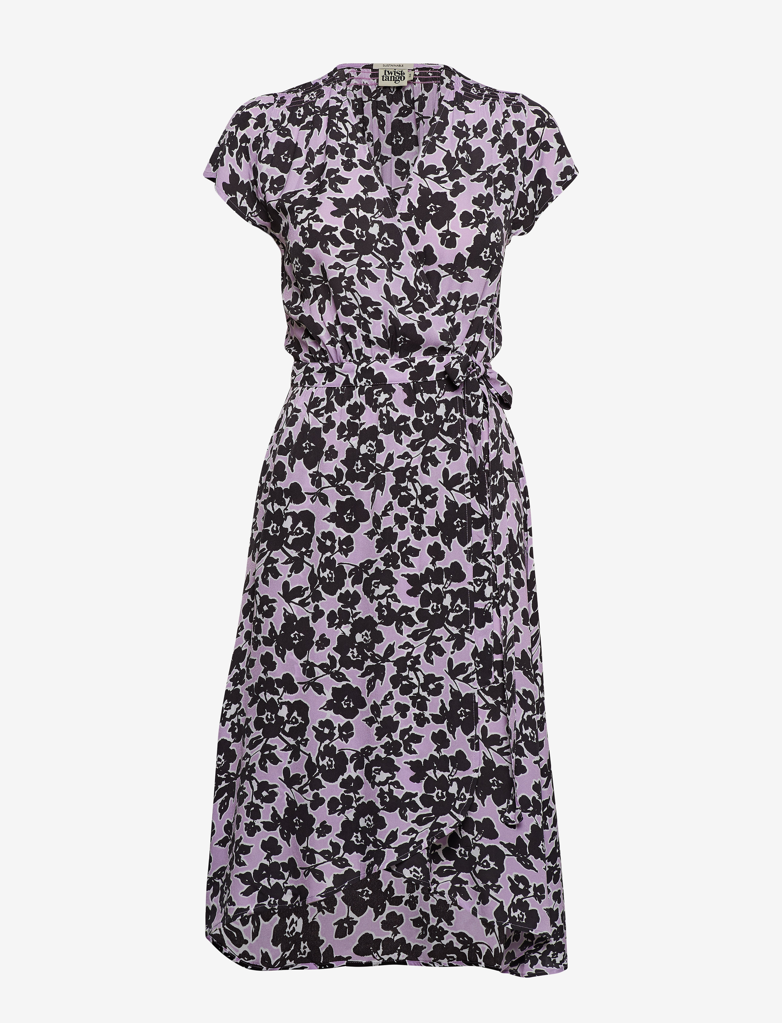 Twist & Tango - Hilma Dress - purple flower - 1