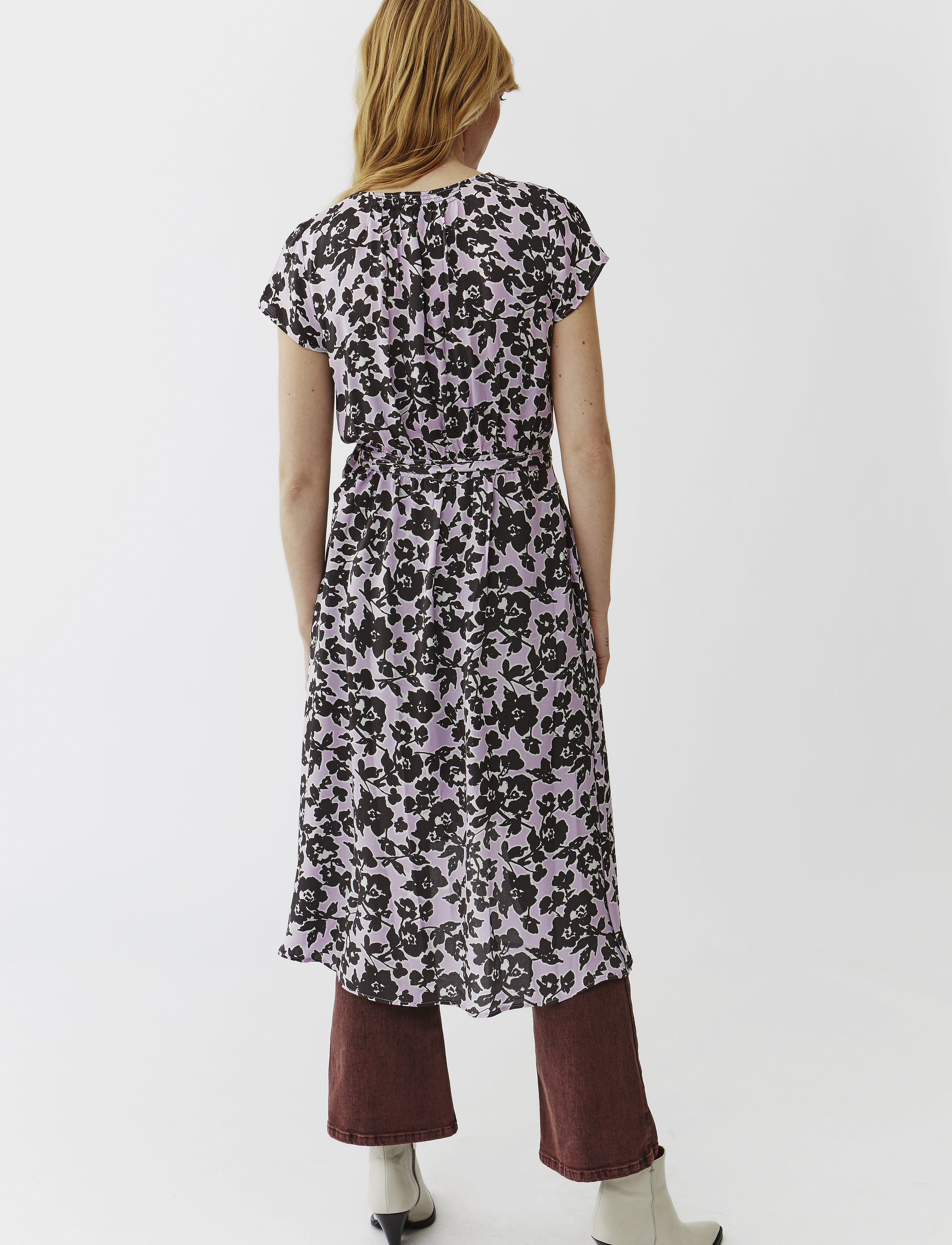 Twist & Tango - Hilma Dress - purple flower - 3