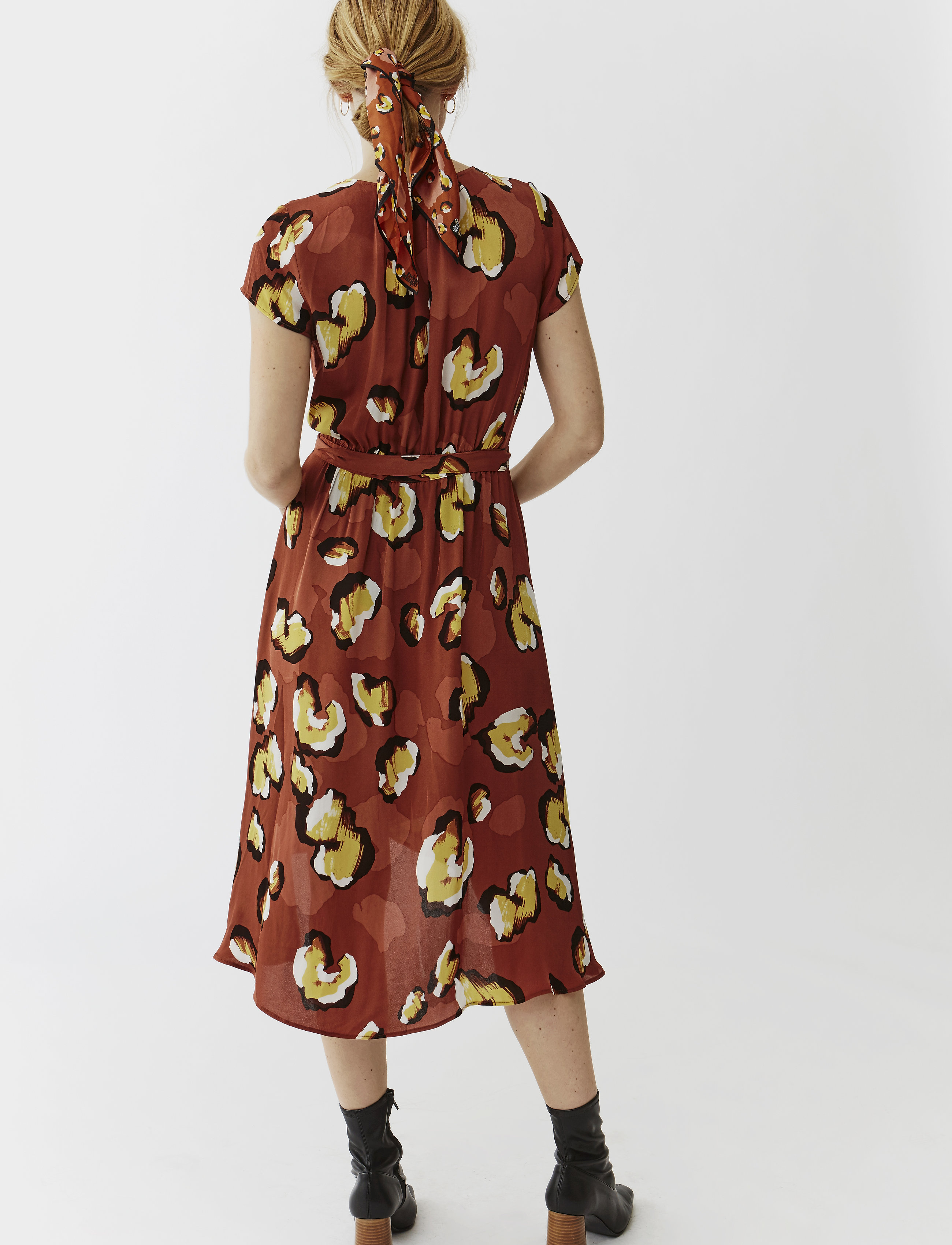 Twist & Tango - Hilma Dress - terracotta leo - 3