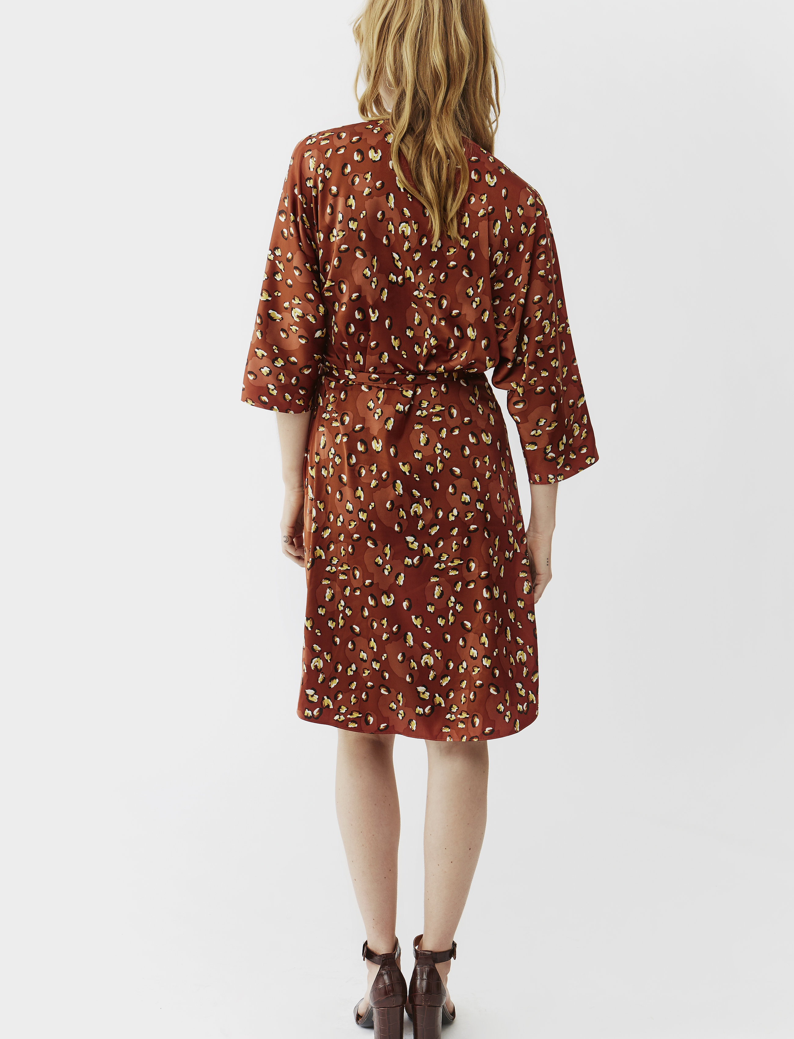Twist & Tango - Georgina Dress Mini - terracotta leo - 3