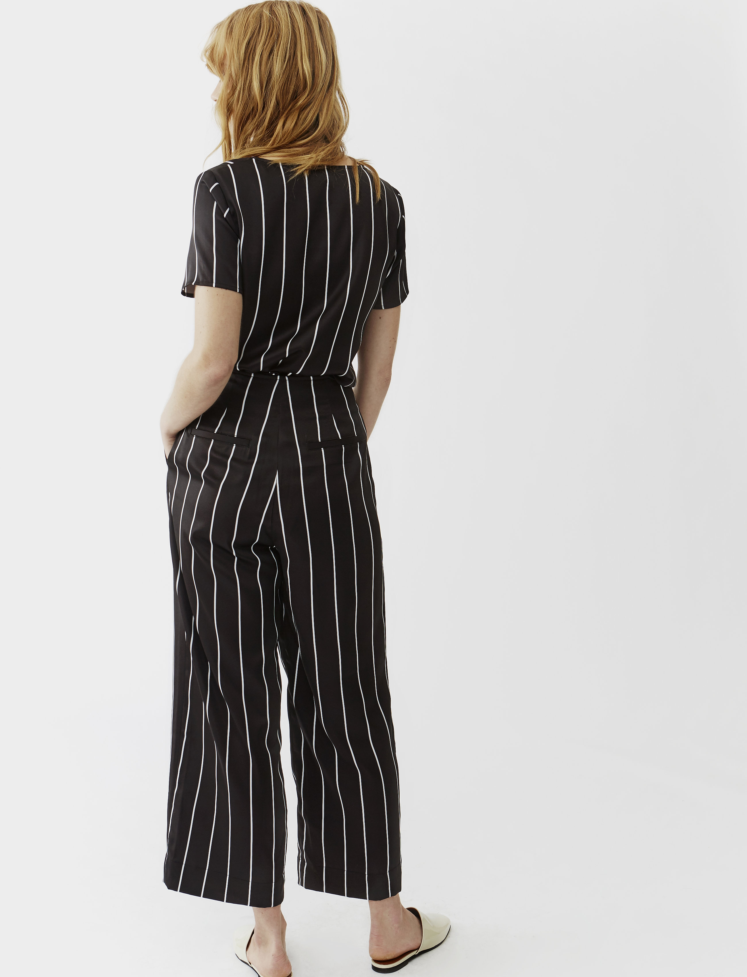 Twist & Tango - Brenda Trousers - black stripe - 3