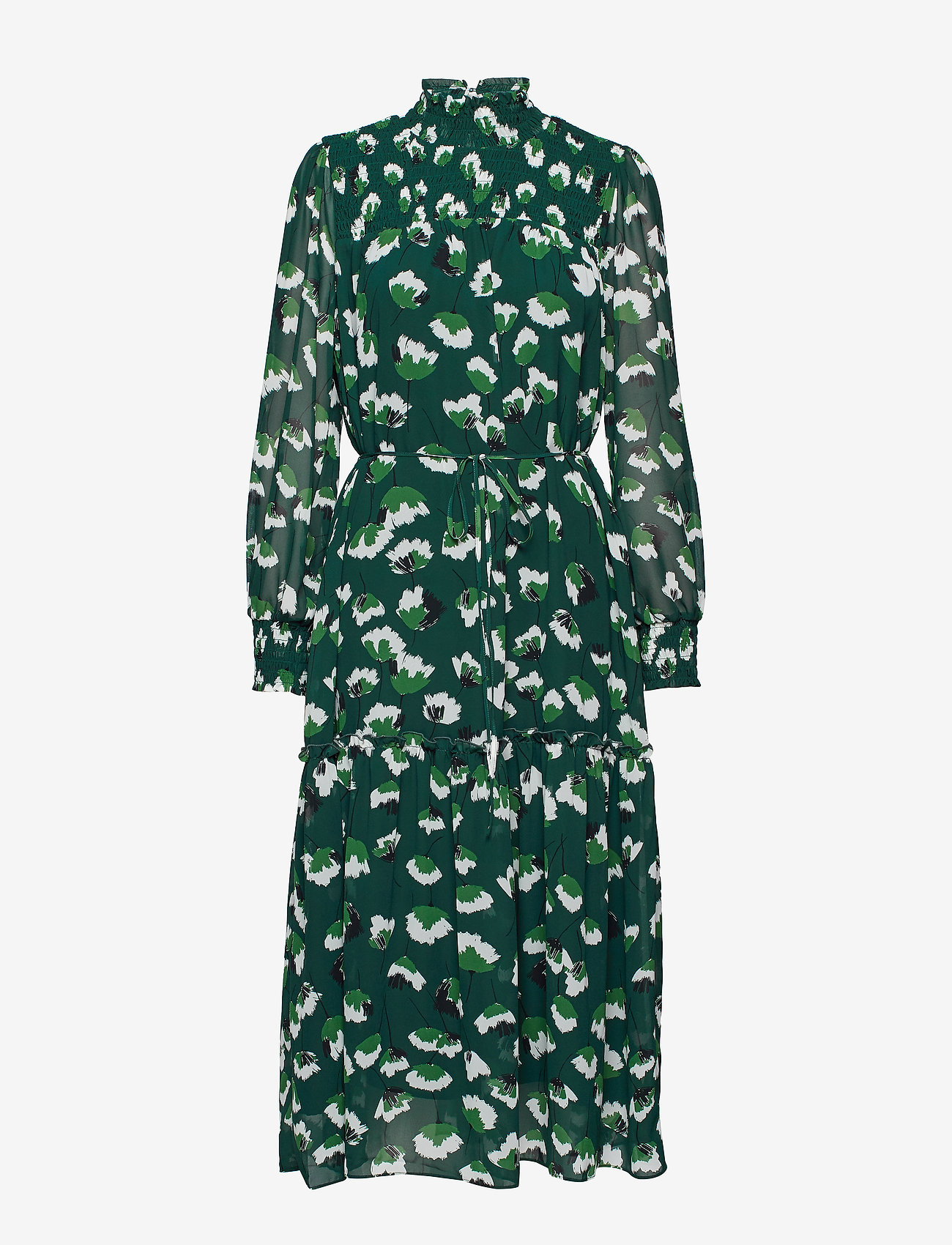 Twist & Tango - Aline Long Dress - green flower - 0