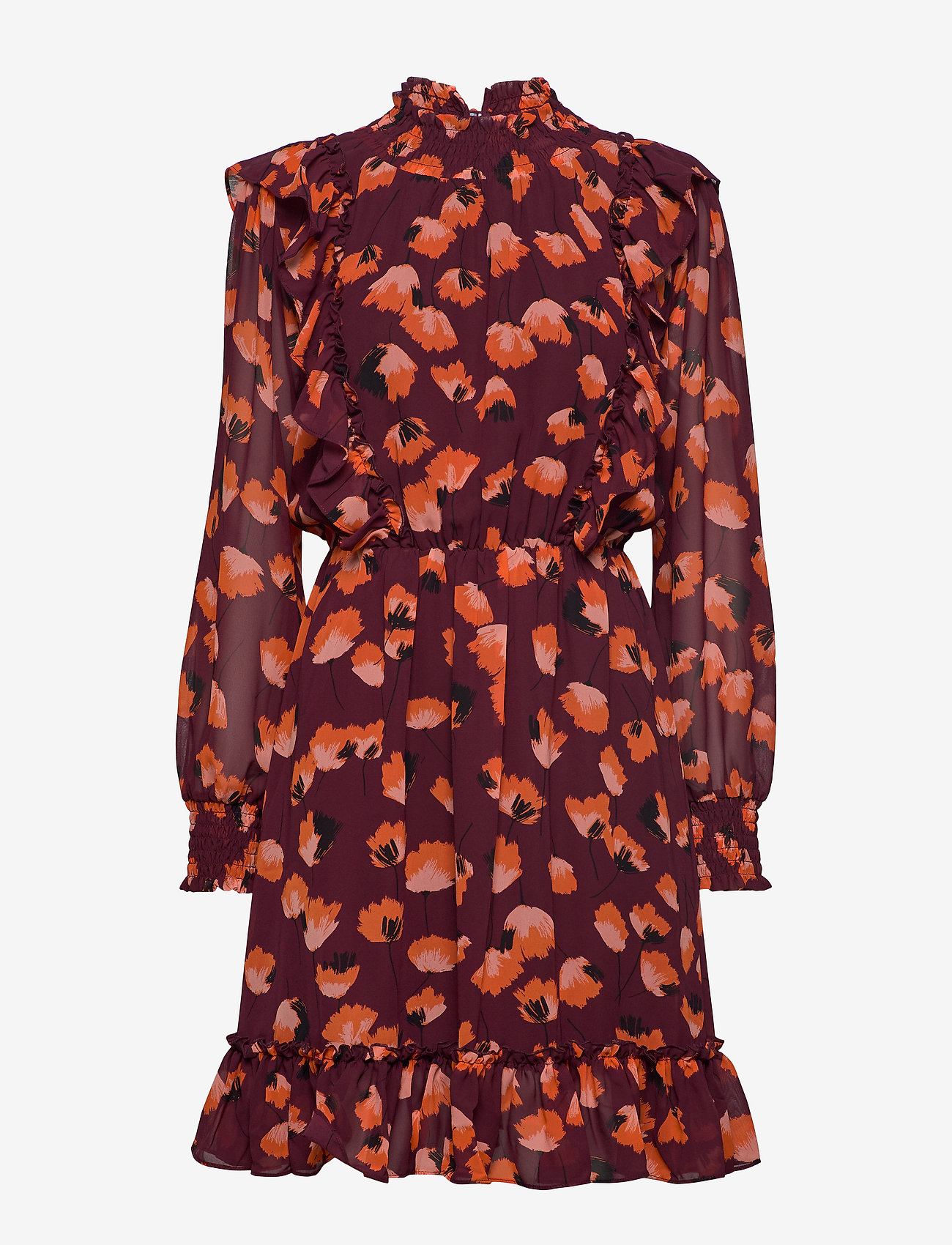 Twist & Tango - Aline Short Dress - coral flower - 0