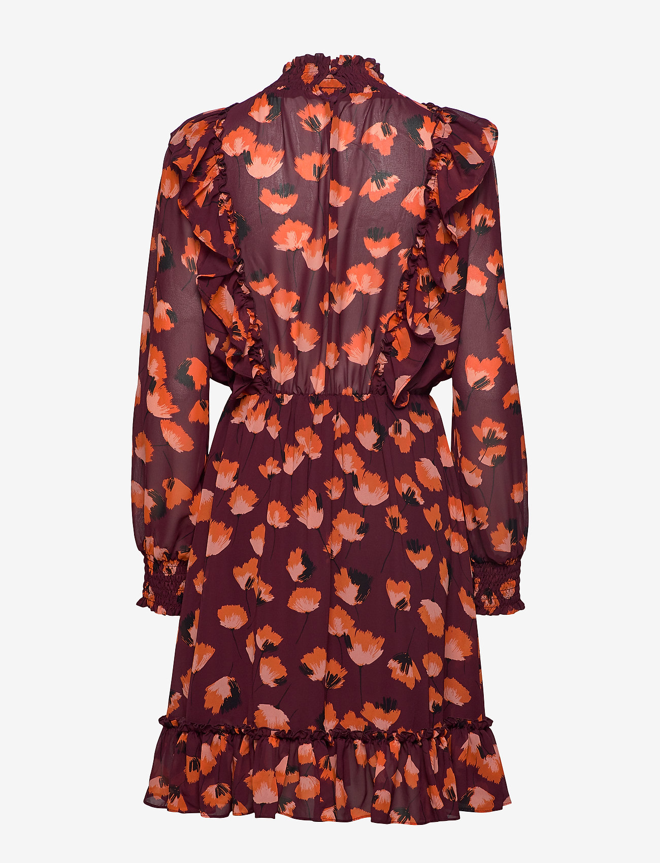 Twist & Tango - Aline Short Dress - coral flower - 1