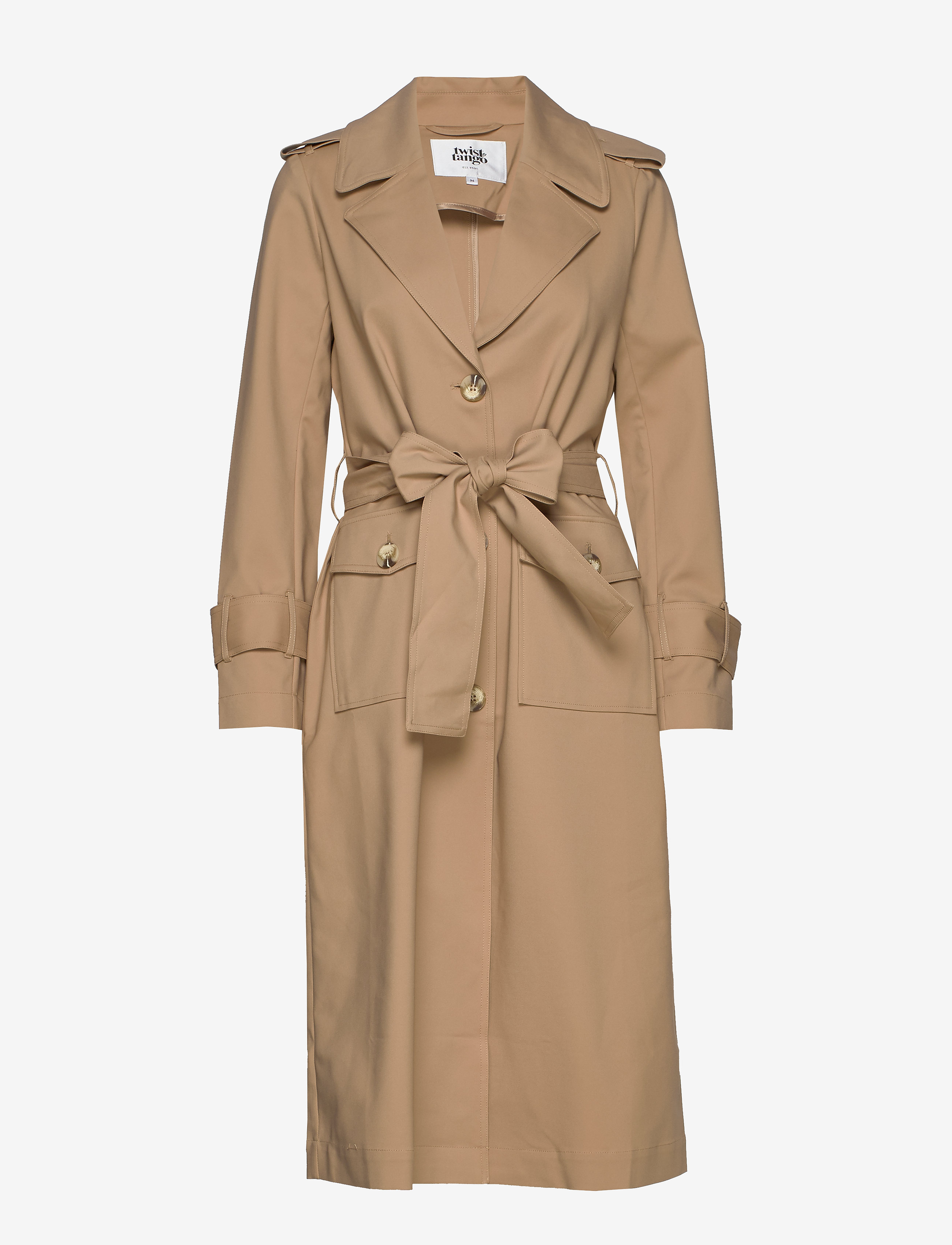 Twist & Tango - Eve Trenchcoat - dark beige - 0
