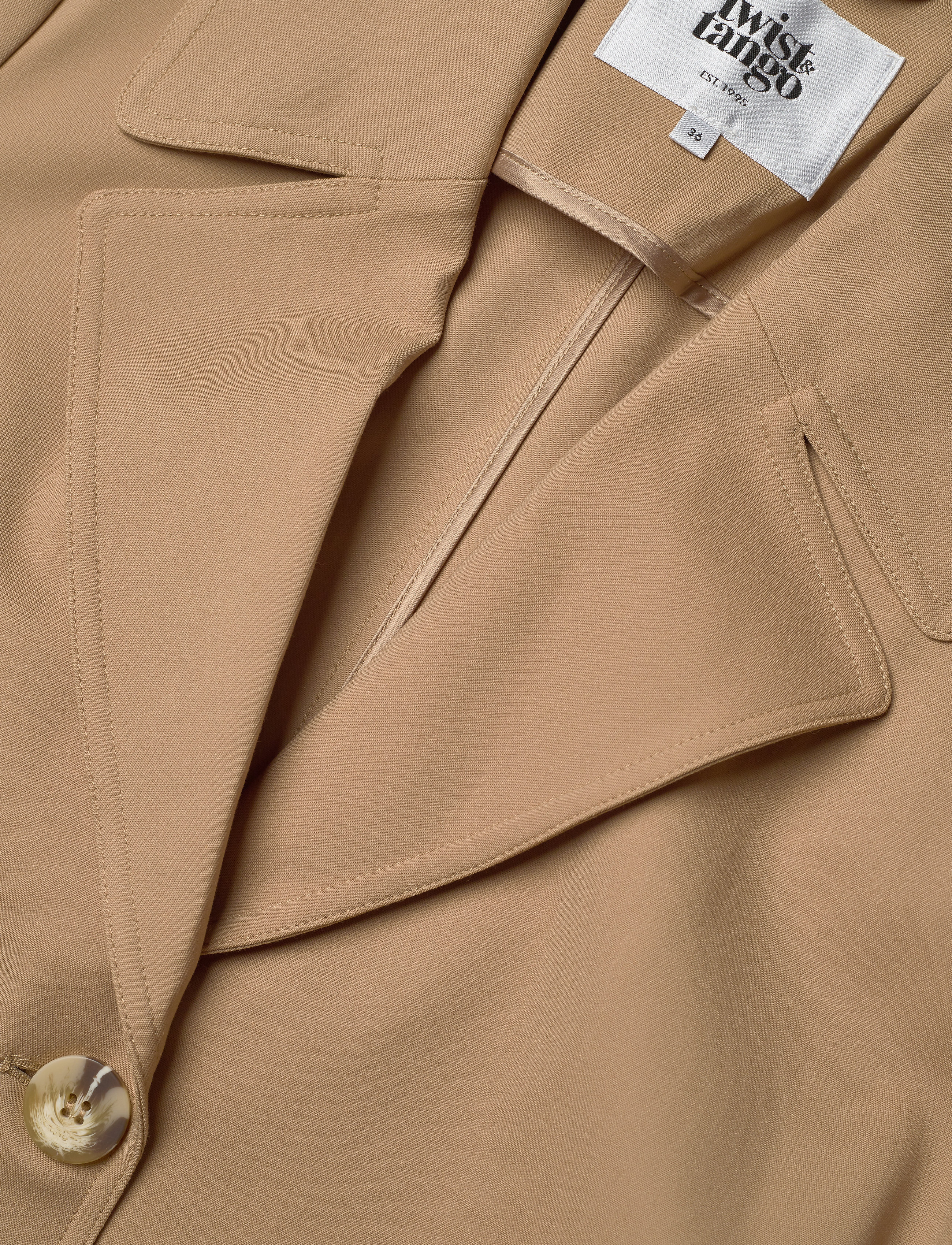 Twist & Tango - Eve Trenchcoat - dark beige - 2