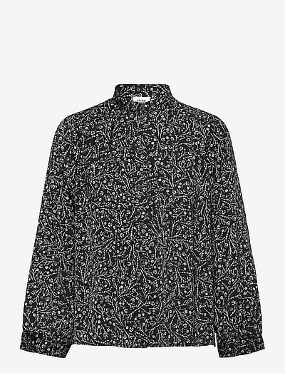 Twist & Tango Mila Blouse - Twist & Tango - BLACK MINI FLOWER / black