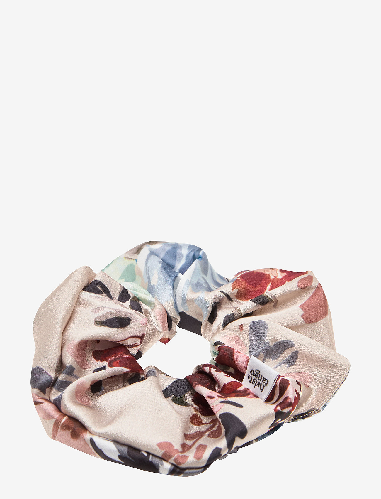 Twist & Tango - Celin Scrunchie - khaki flower - 1