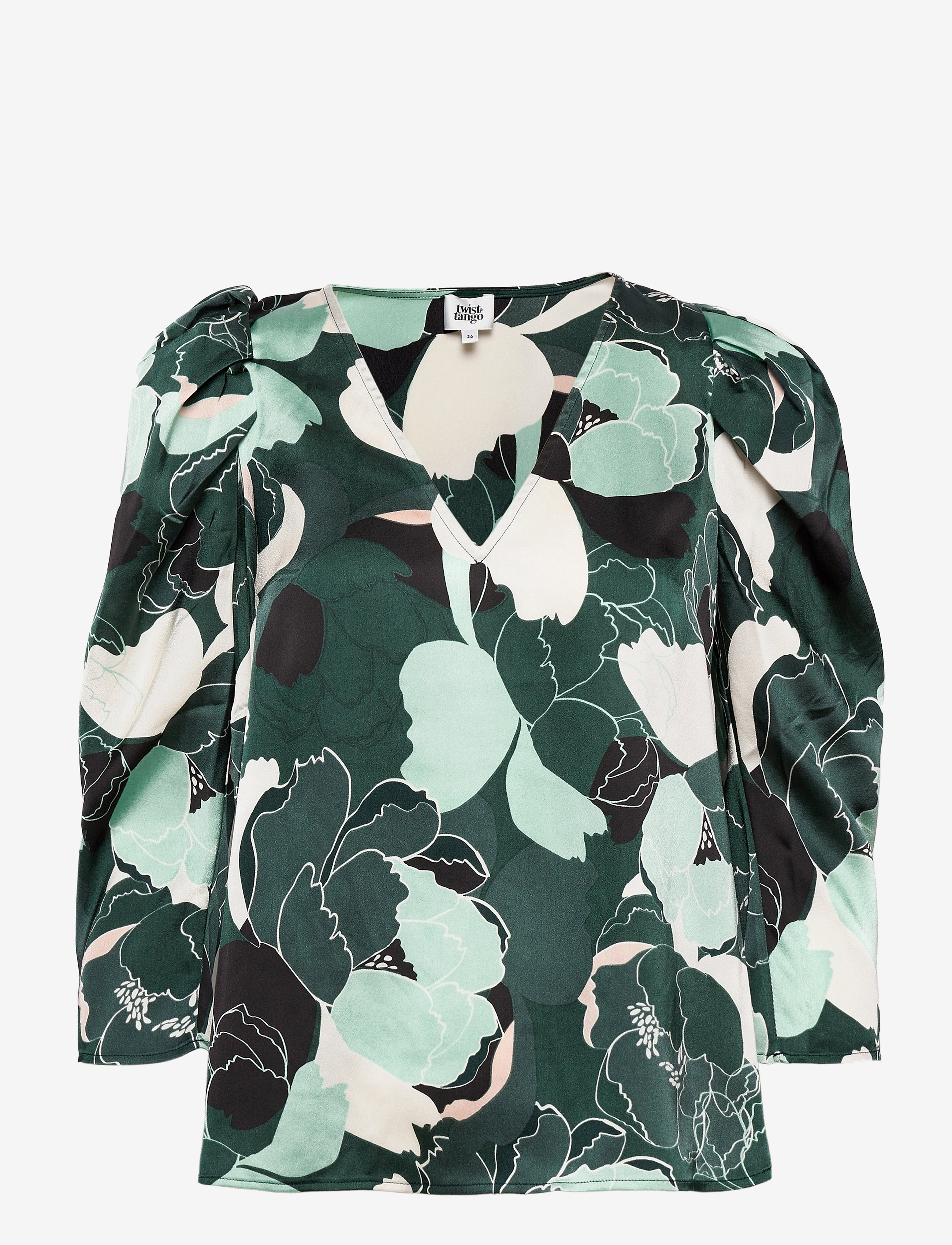 Twist & Tango Athea Blouse - Bluser - FORRESTFLOWER / green