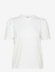Twist & Tango - Isa Puff Sleeve Tee - t-shirt & tops - white - 0